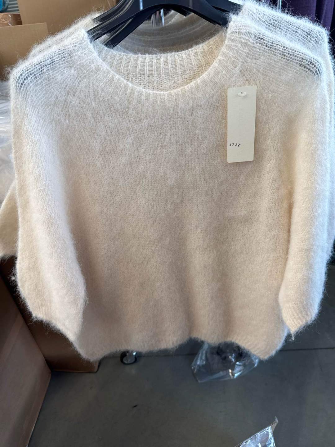 Sweter Luźny Puszysty