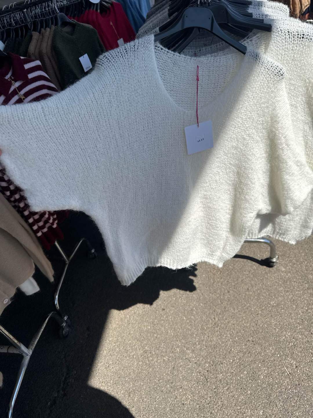 Sweter Oversize Dzwonowe Rękawy