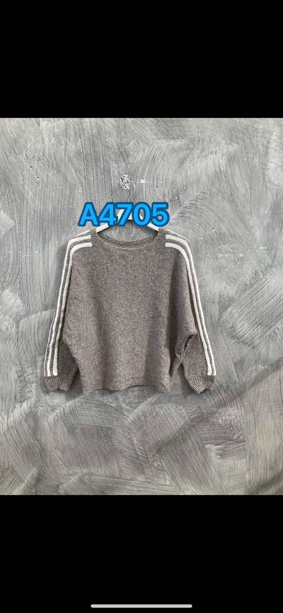 Sweter Oversize Paski Raglan