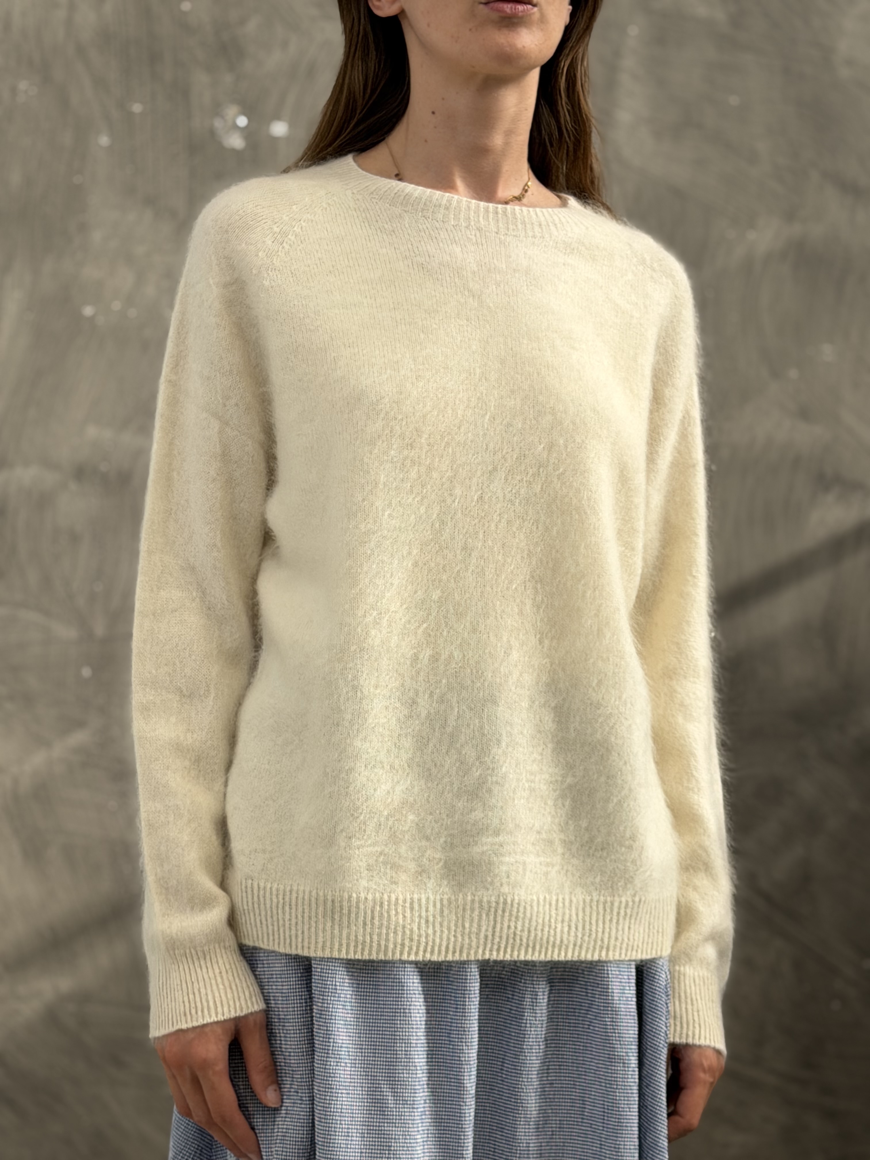 Sweter Raglanowy Puszysty
