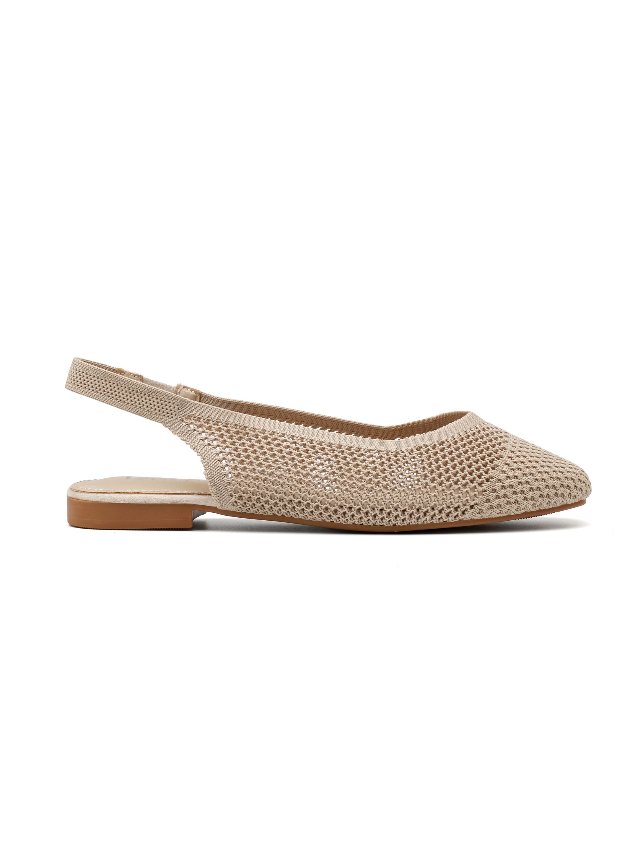 Baleriny Ażurowe Slingback