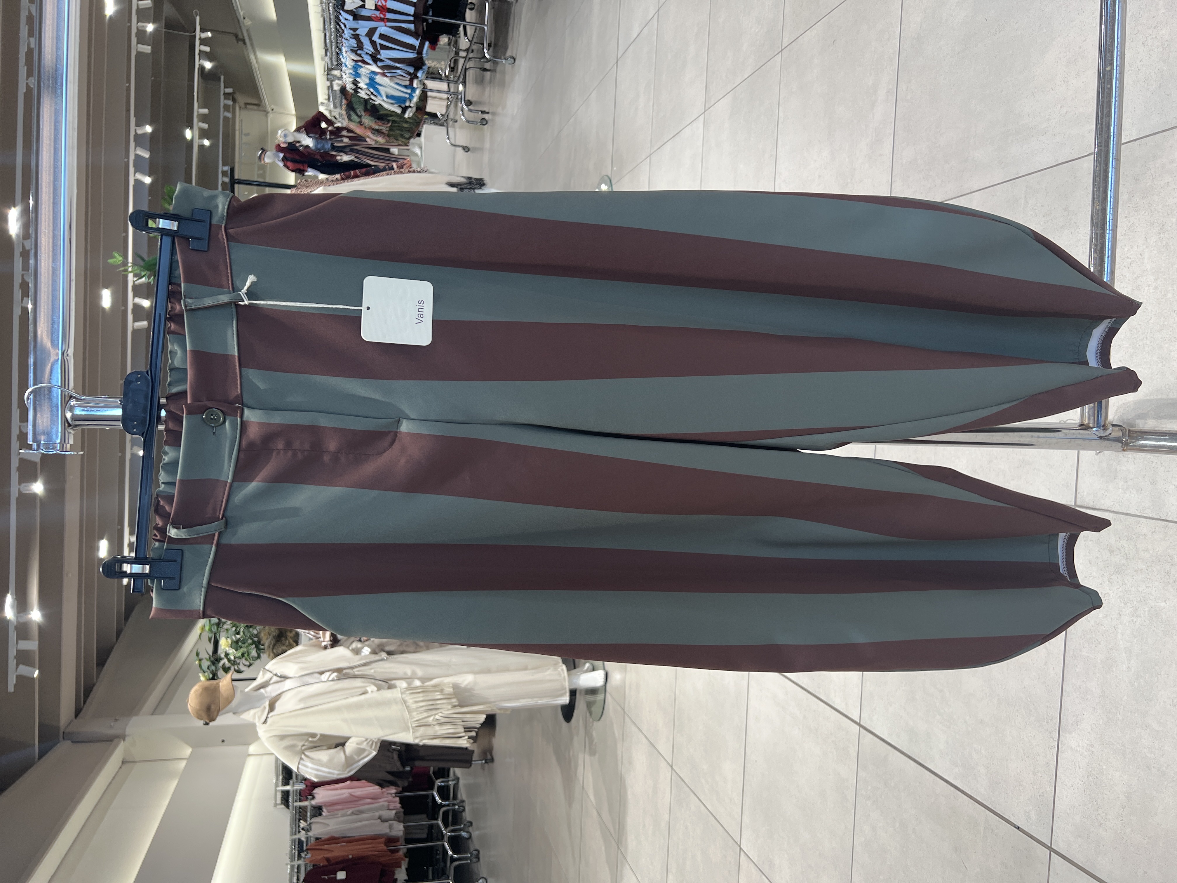 Spodnie Wide Leg Pasy