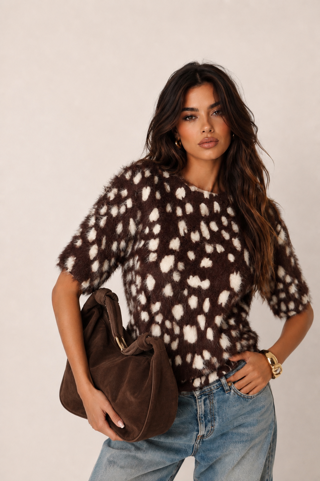 Sweter Regular Prosty