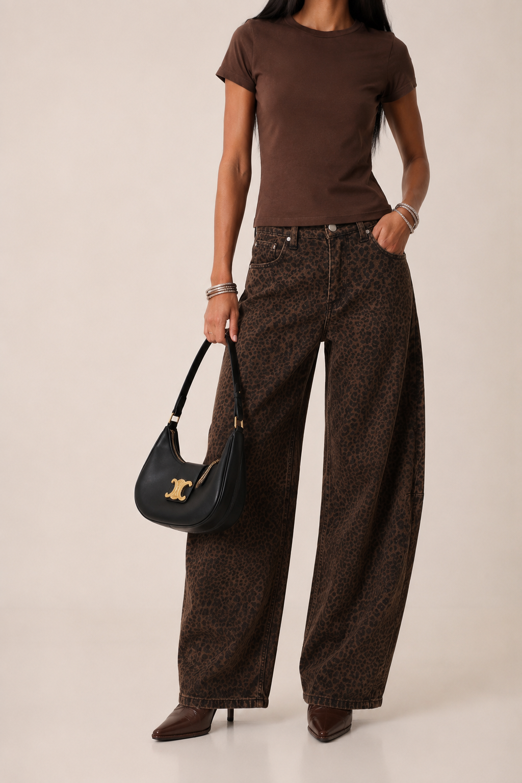 Spodnie Jeans Wide Leg