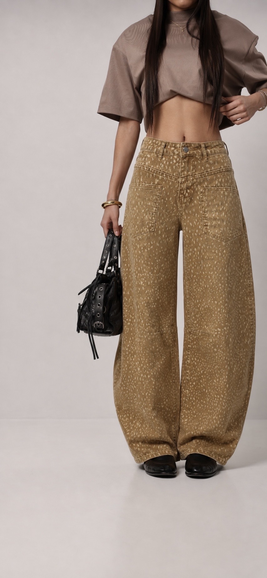 Spodnie Jeans Wide Leg