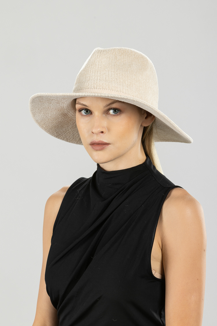 Czapka Fedora Szerokie Rondо
