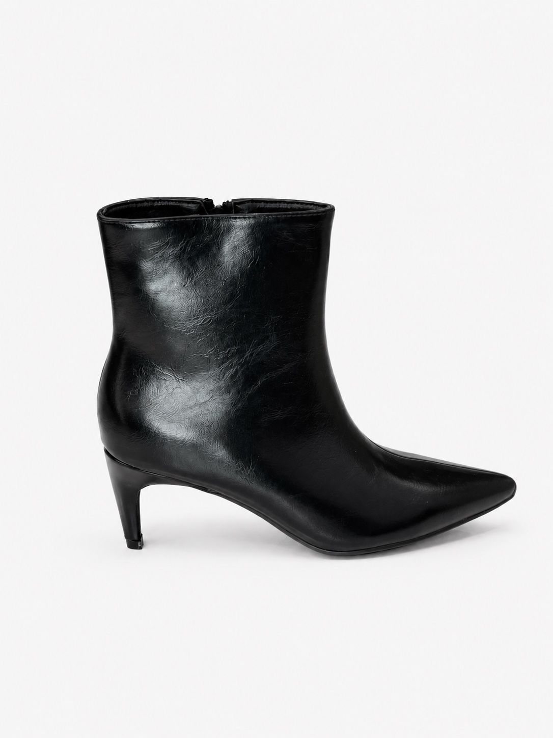 Botki Szpic Niski Obcas