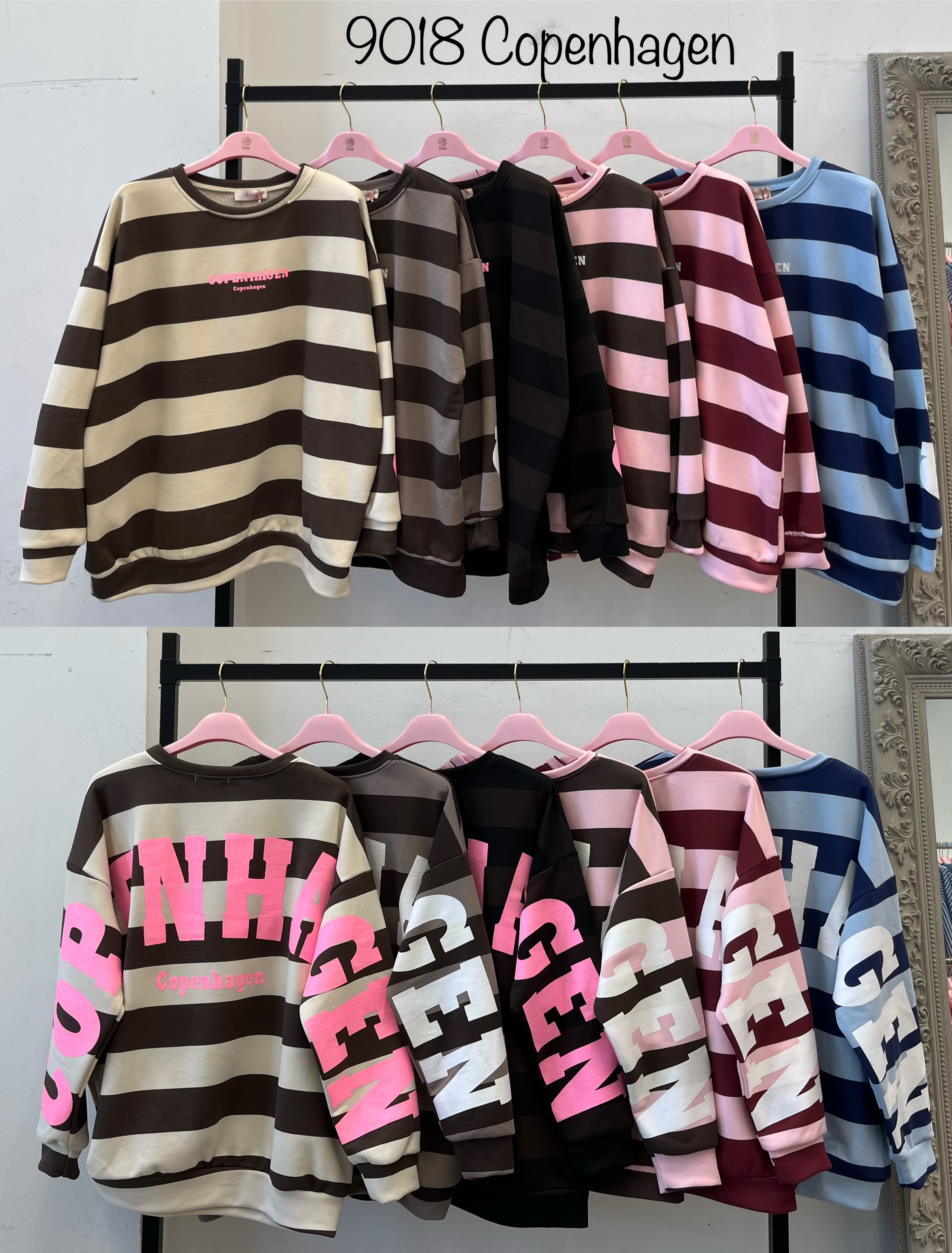 Bluza Luźna z Napisem