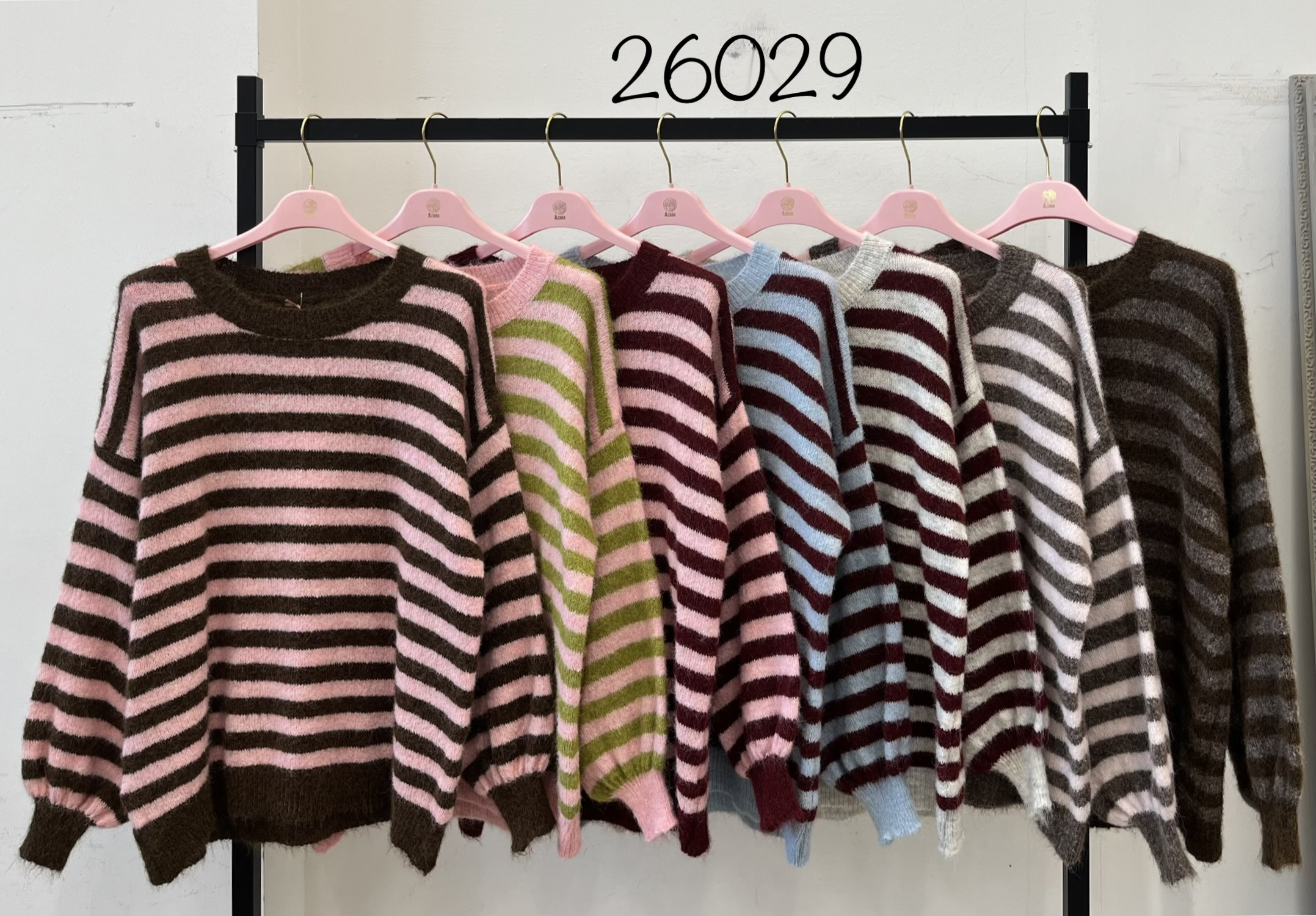 Sweter Oversize w Paski