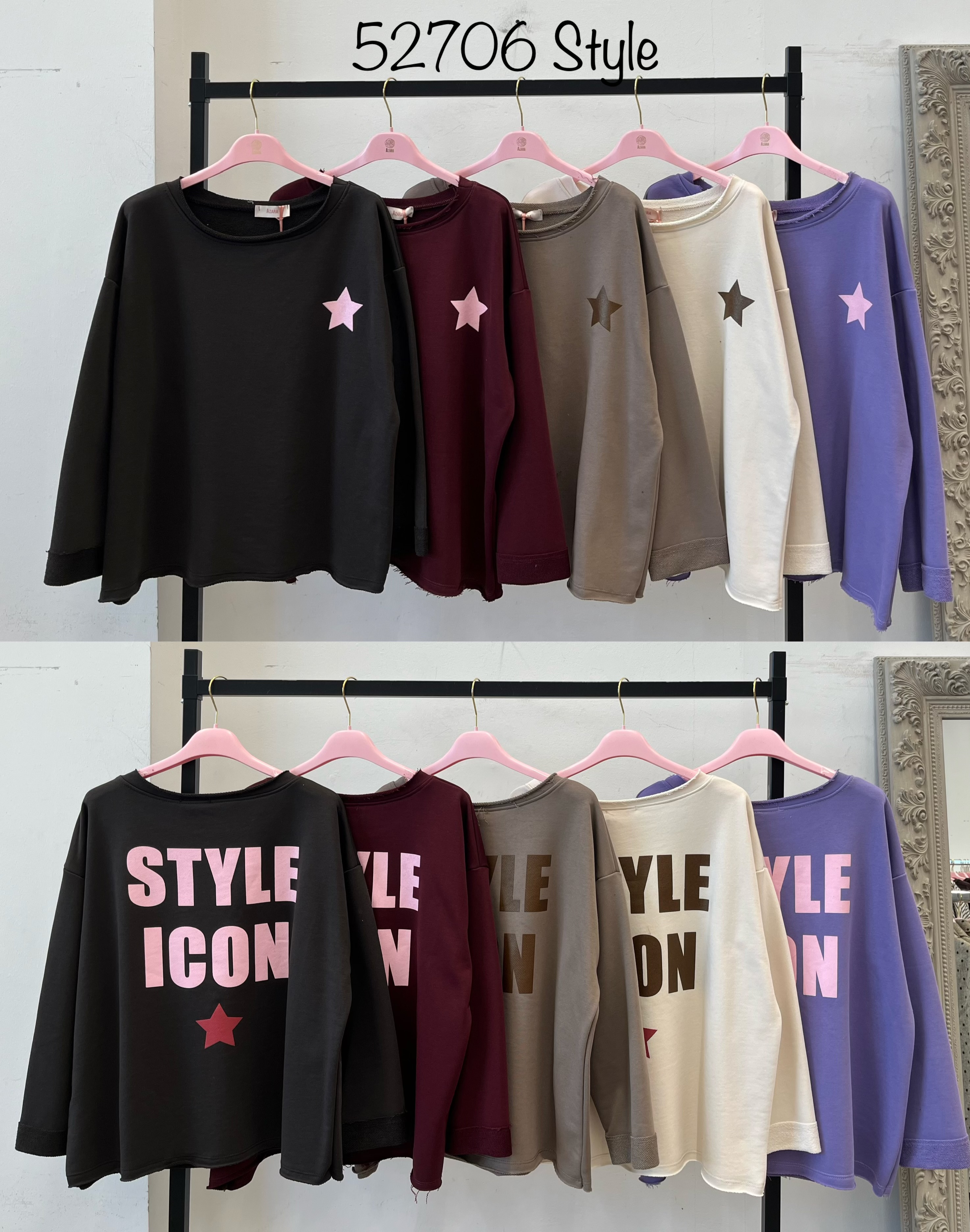 Bluza Oversize z Napisem