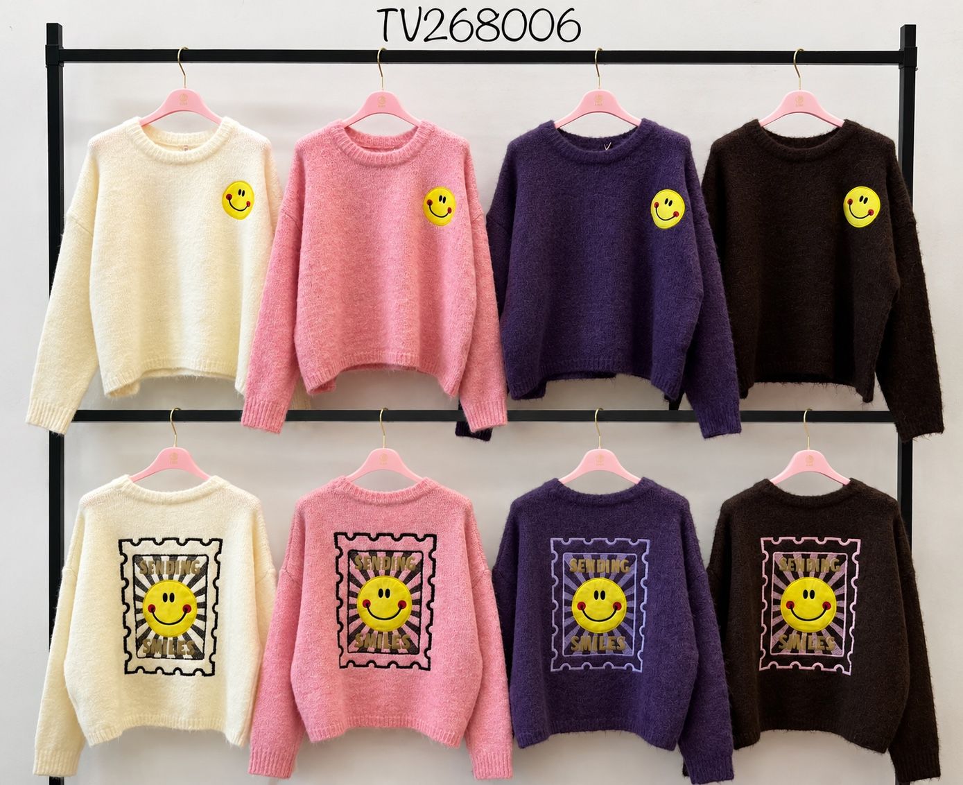 Sweter Prosty Do Bioder