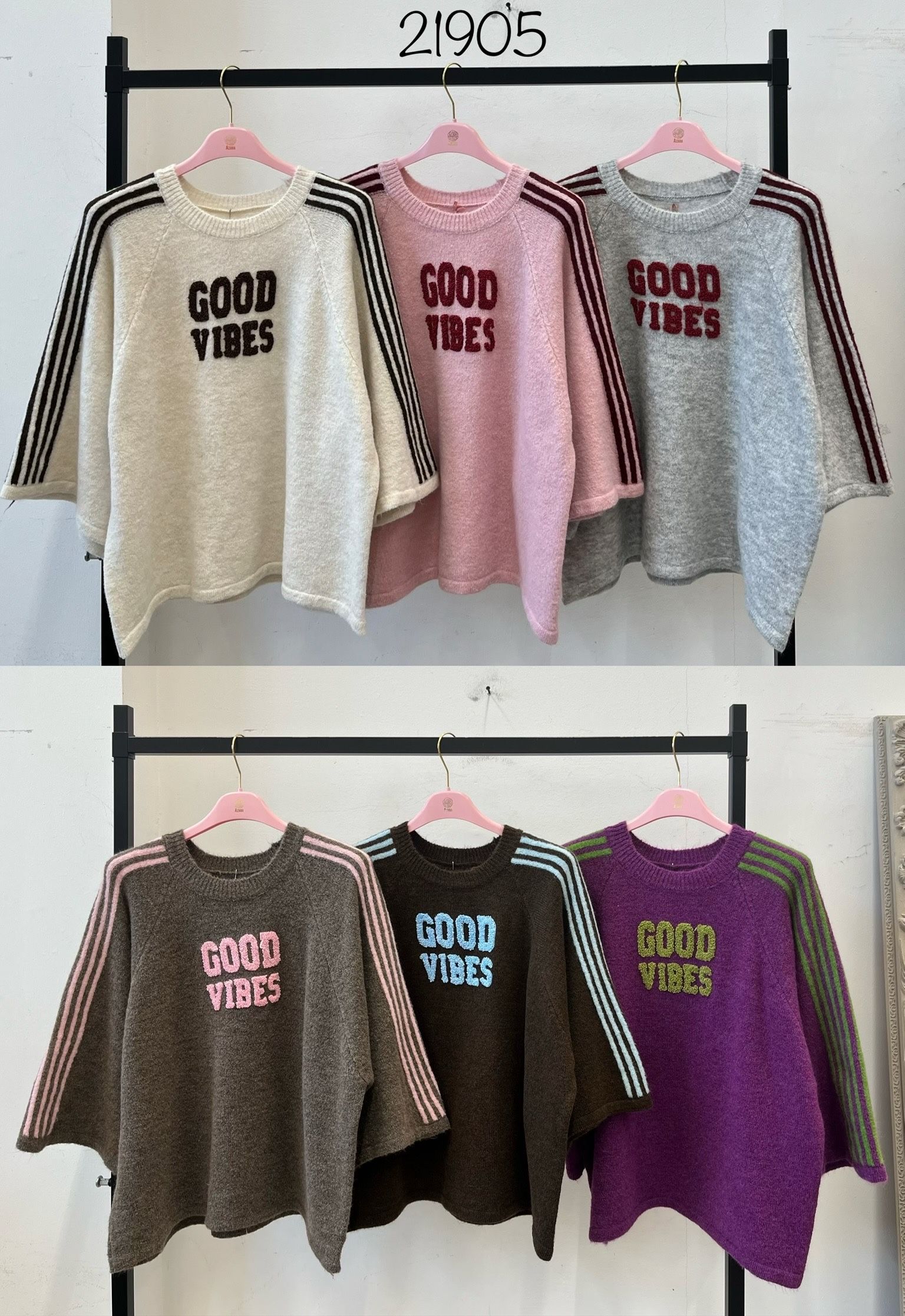 Sweter Oversize Z Napisem