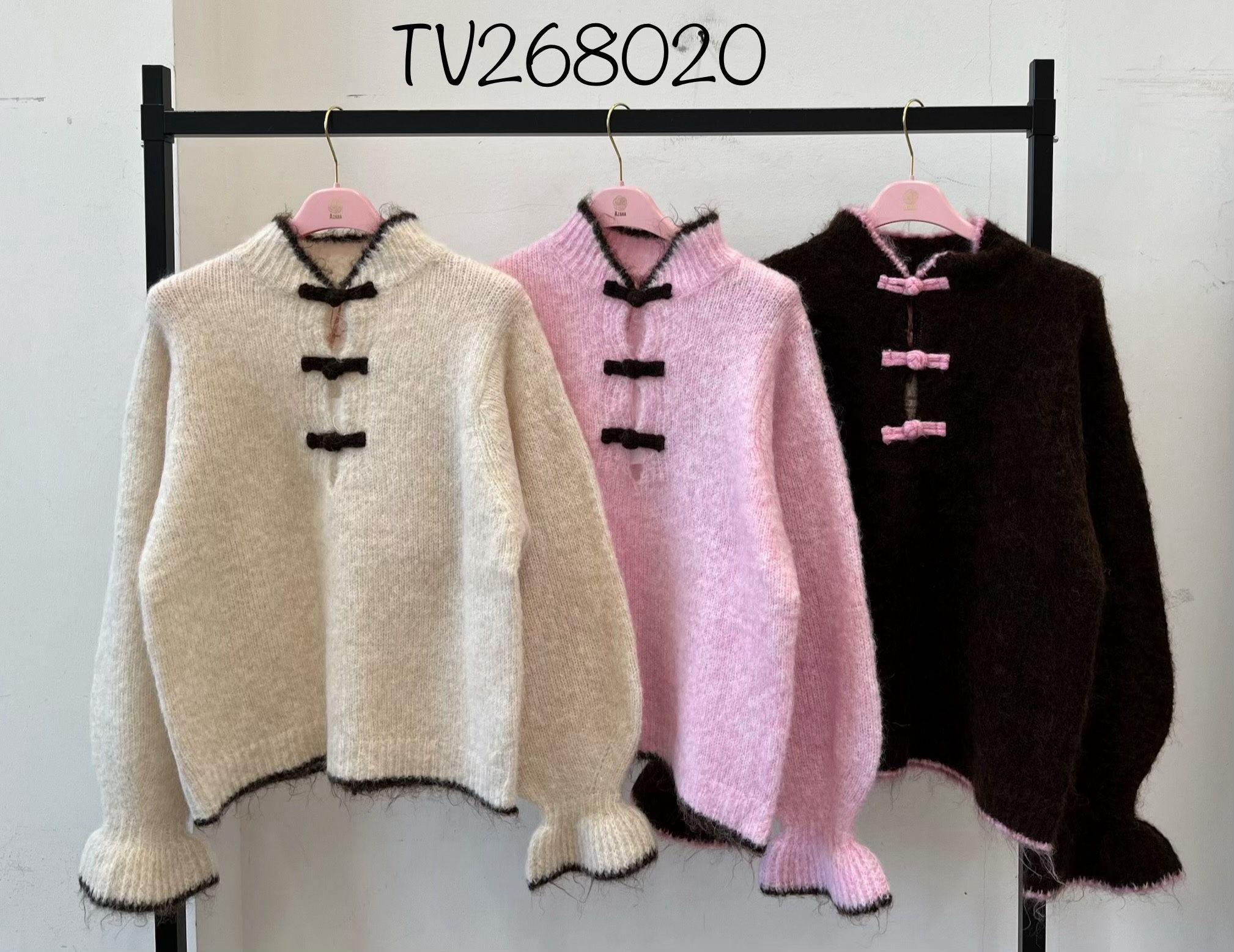 Sweter Regular Z Kołnierzykiem