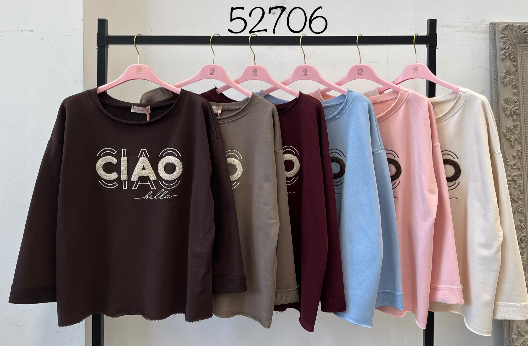 Bluza Oversize z Haftem