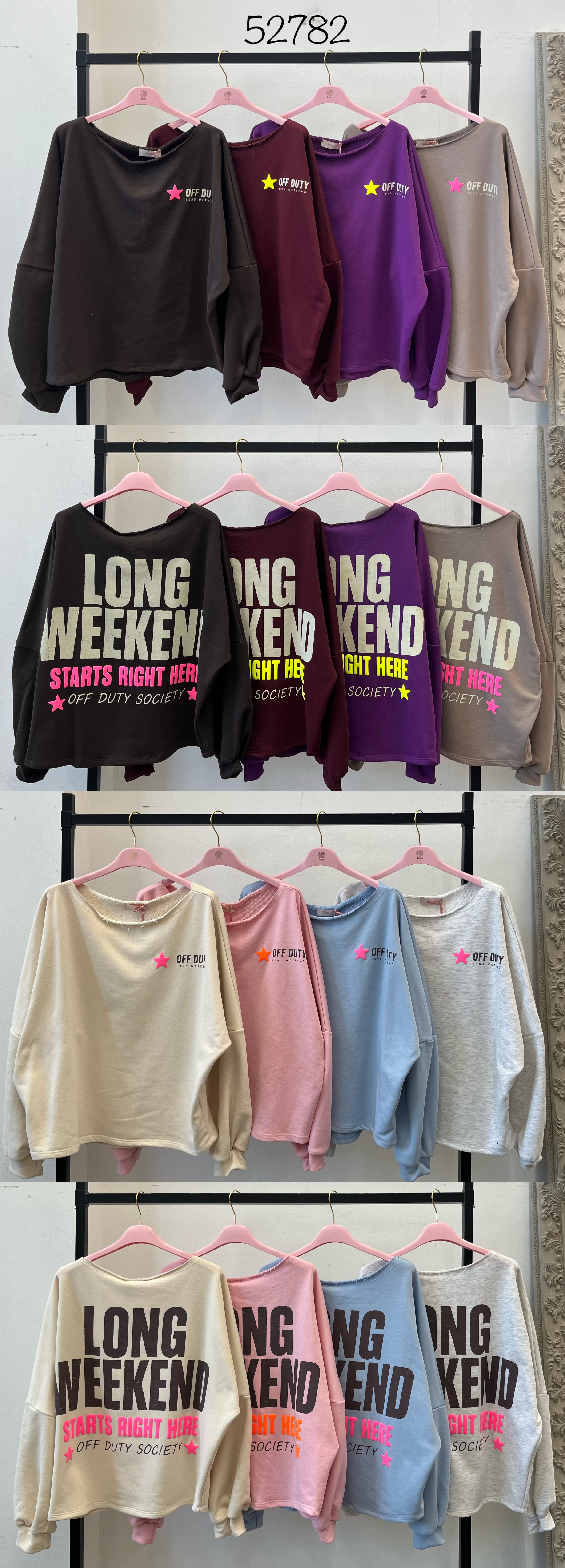 Bluza Oversize z Nadrukiem
