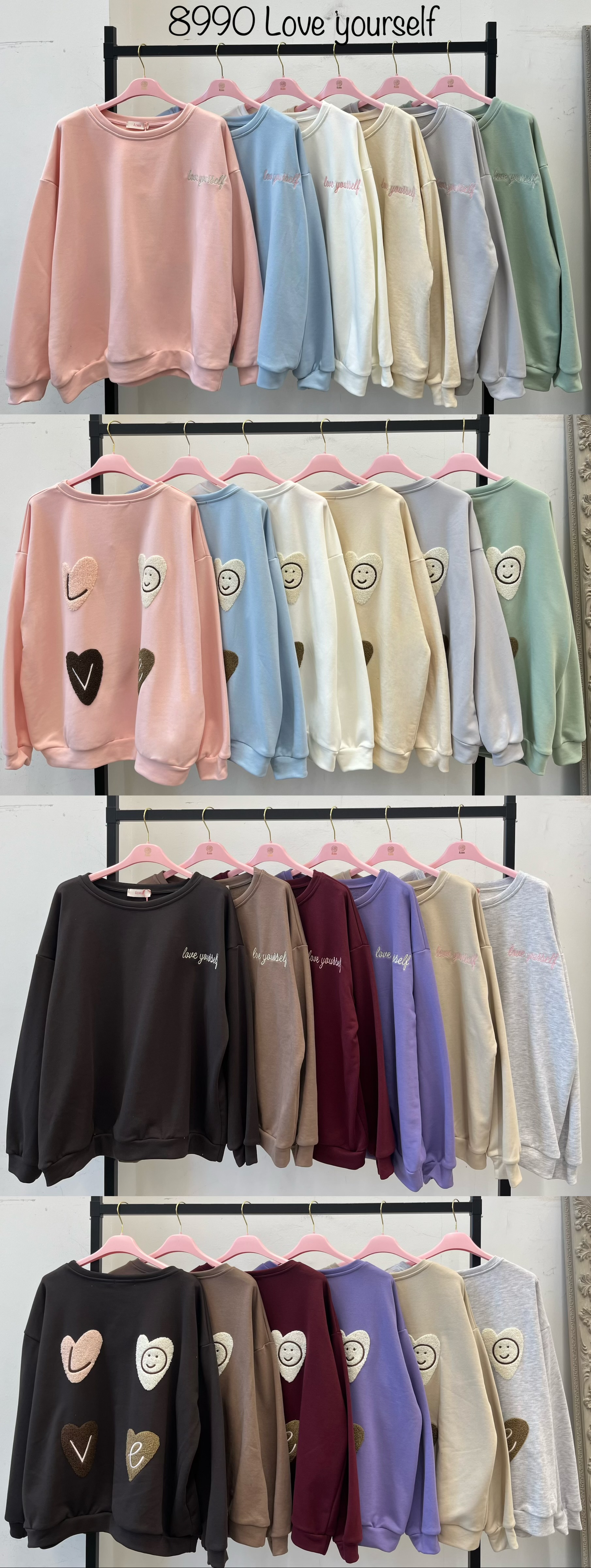 Bluza Oversize z Haftem