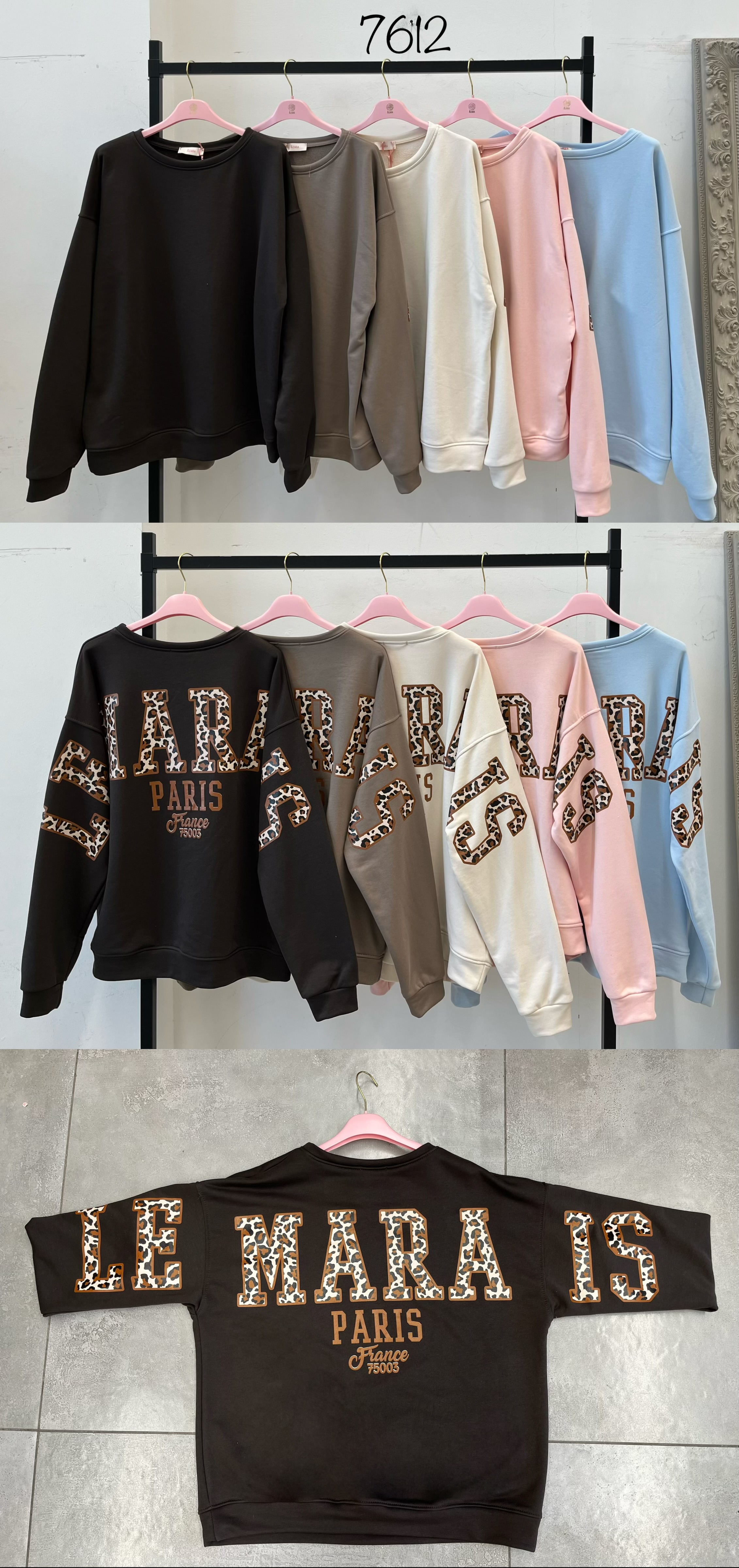 Bluza Oversize z Napisem