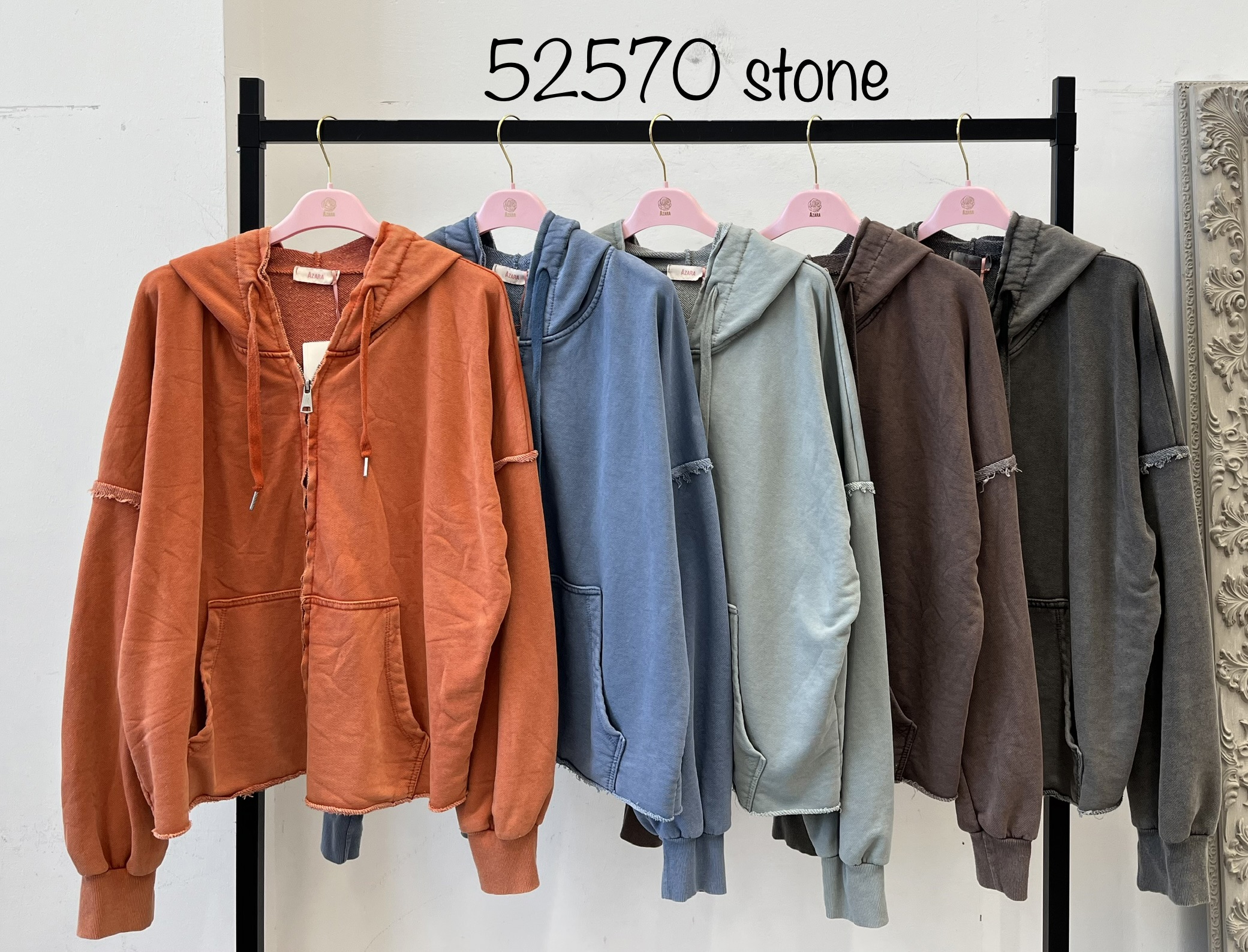 Bluza Rozpinana Z Kapturem