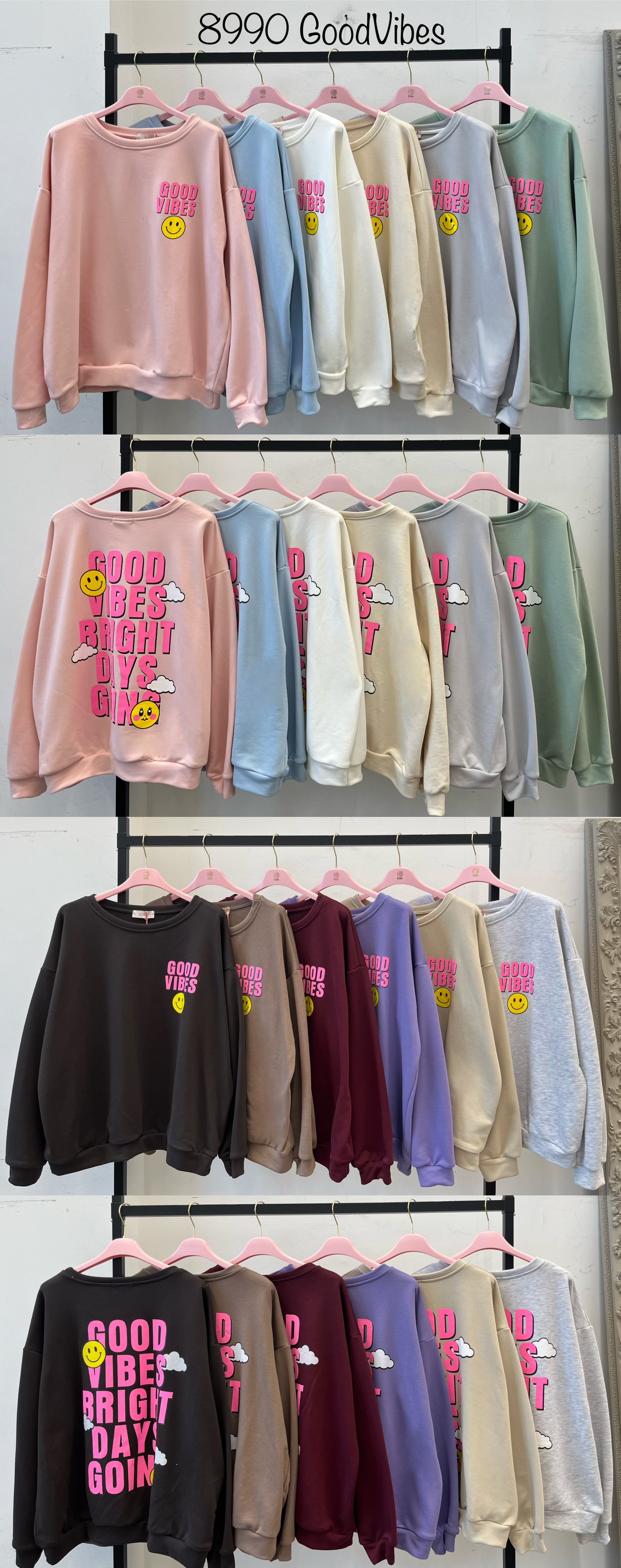 Bluza Oversize z Nadrukiem