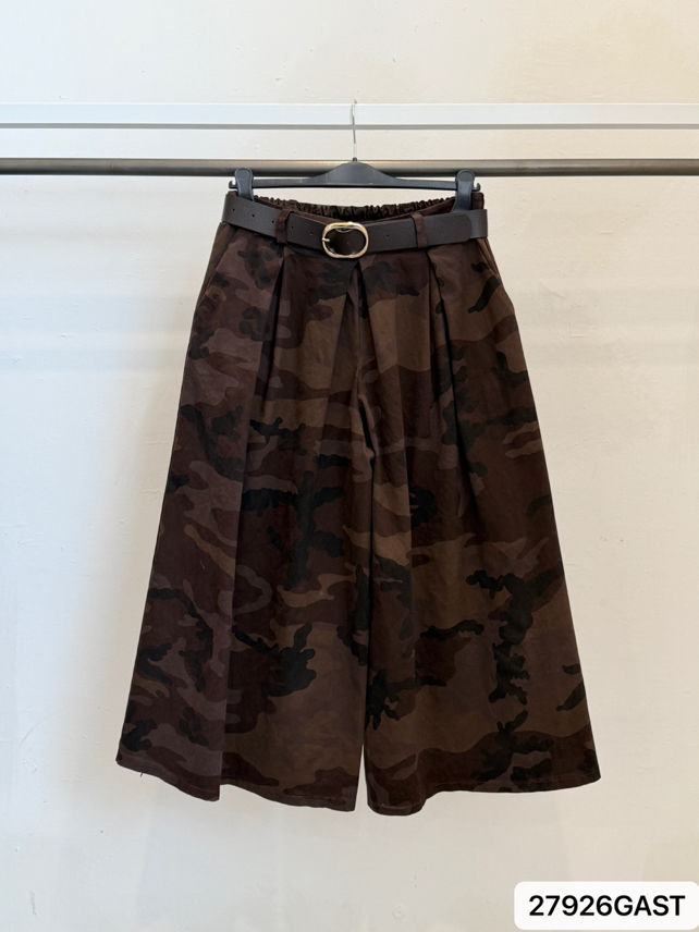 Spodnie Culotte Moro 7/8