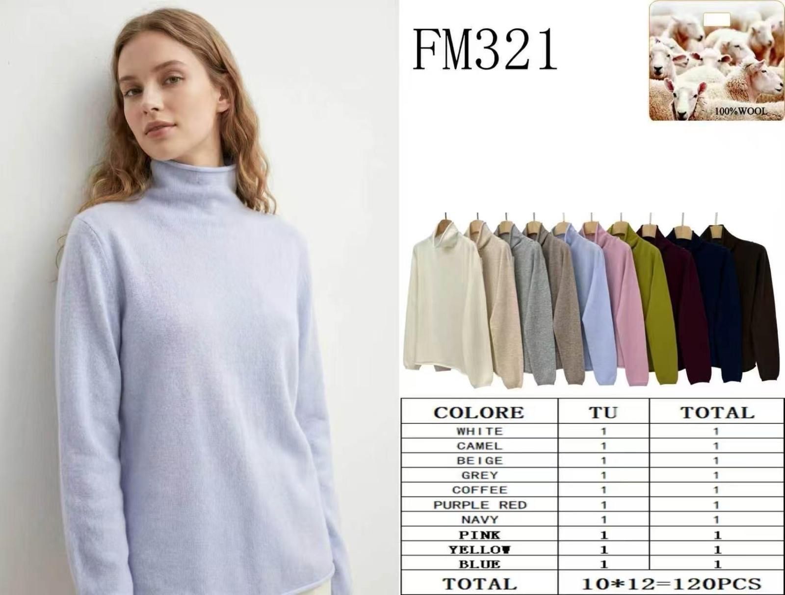 Sweter Regular Półgolf