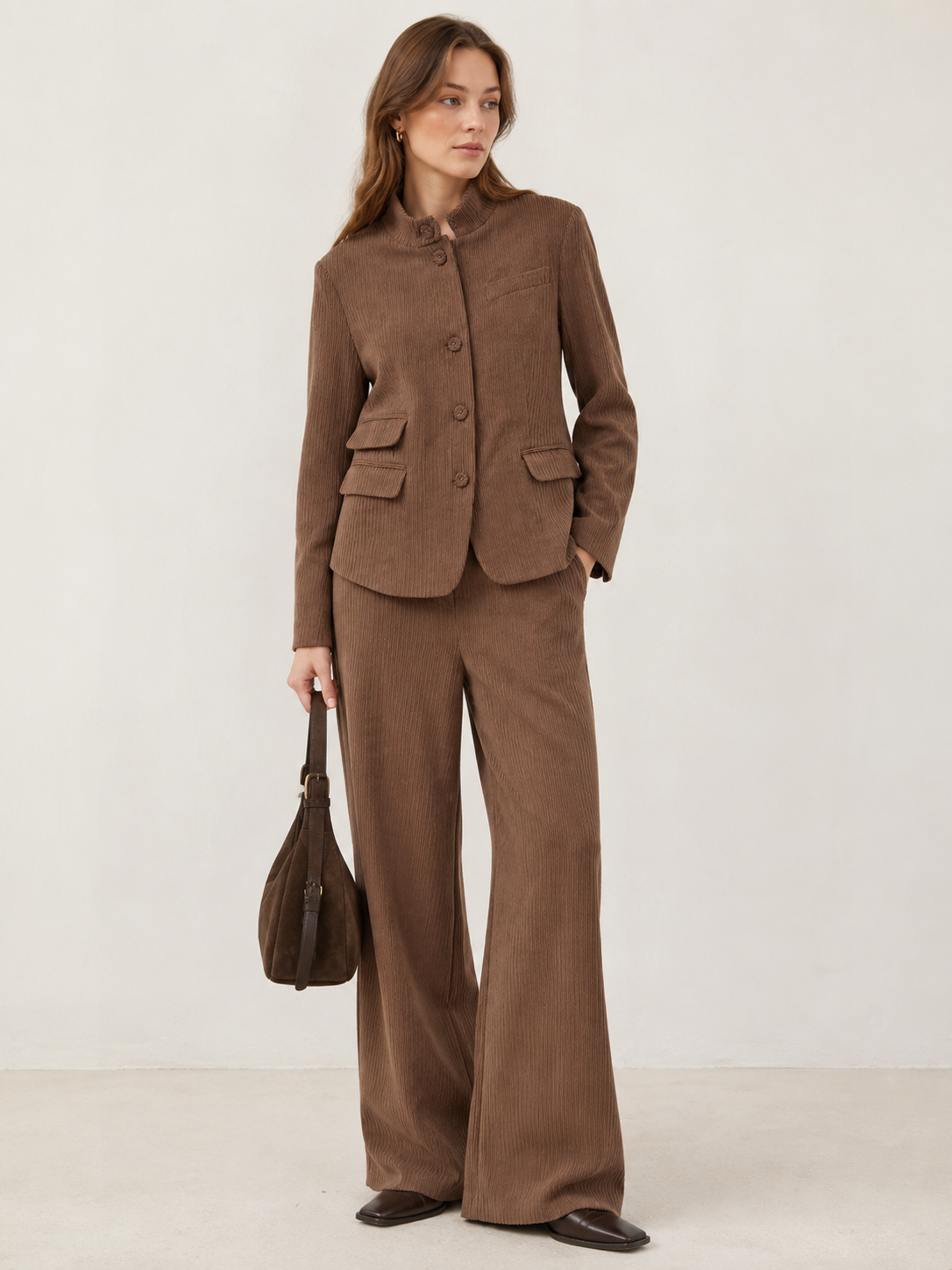 Spodnie Regular Wide-Leg