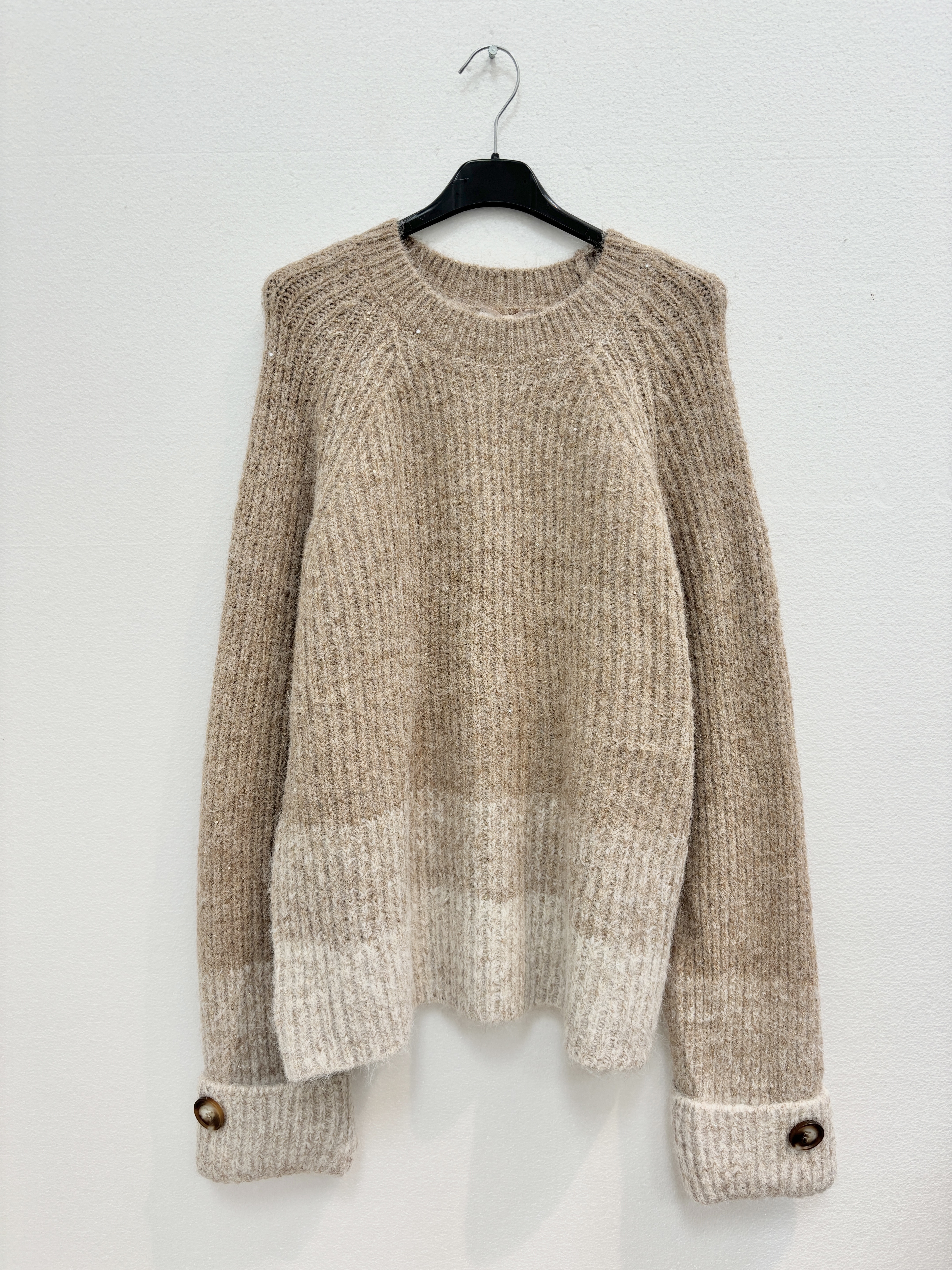 Sweter Regular Z Dekoltem Okrągłym