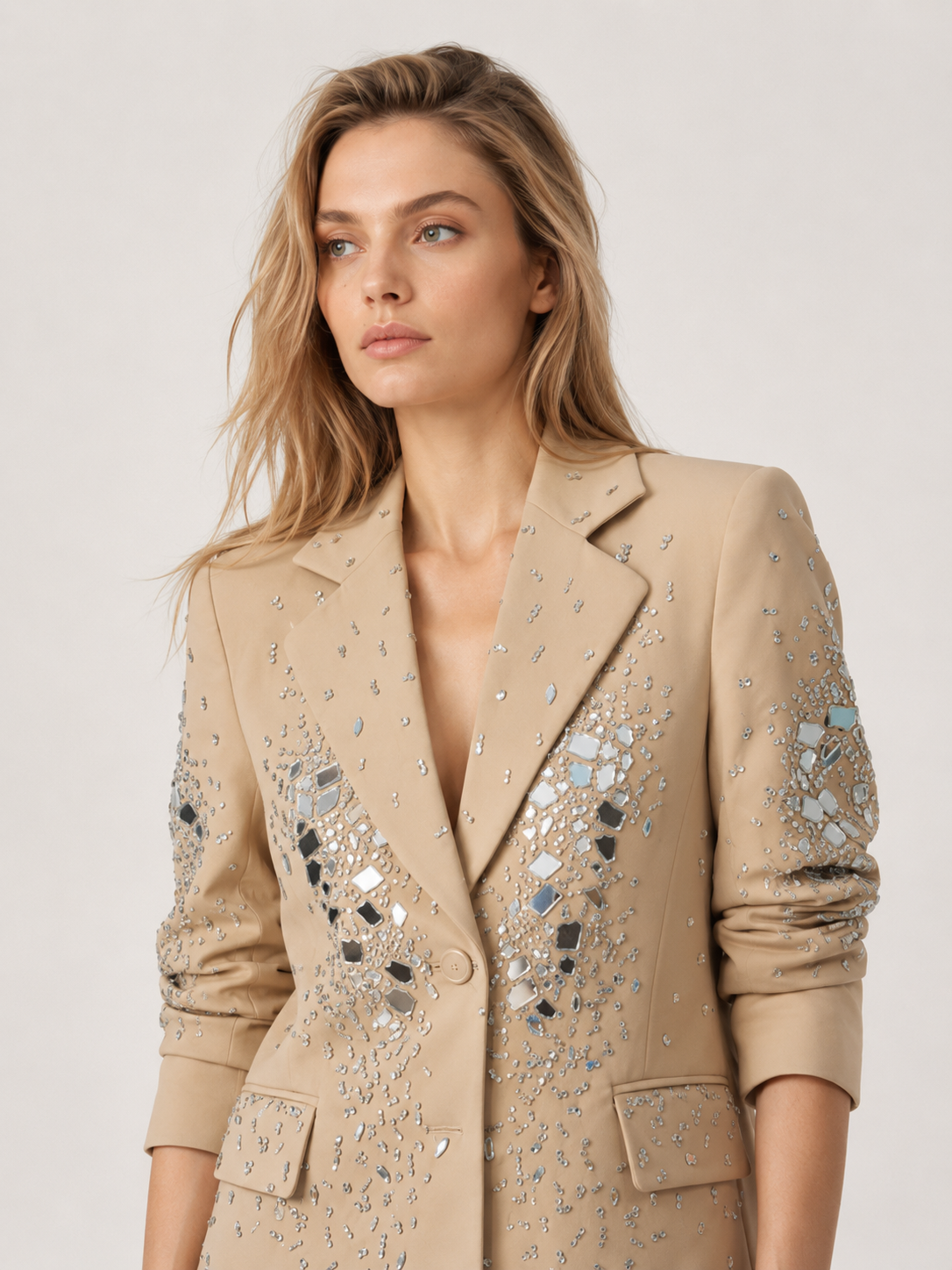 Marynarka Longline Krawiecka