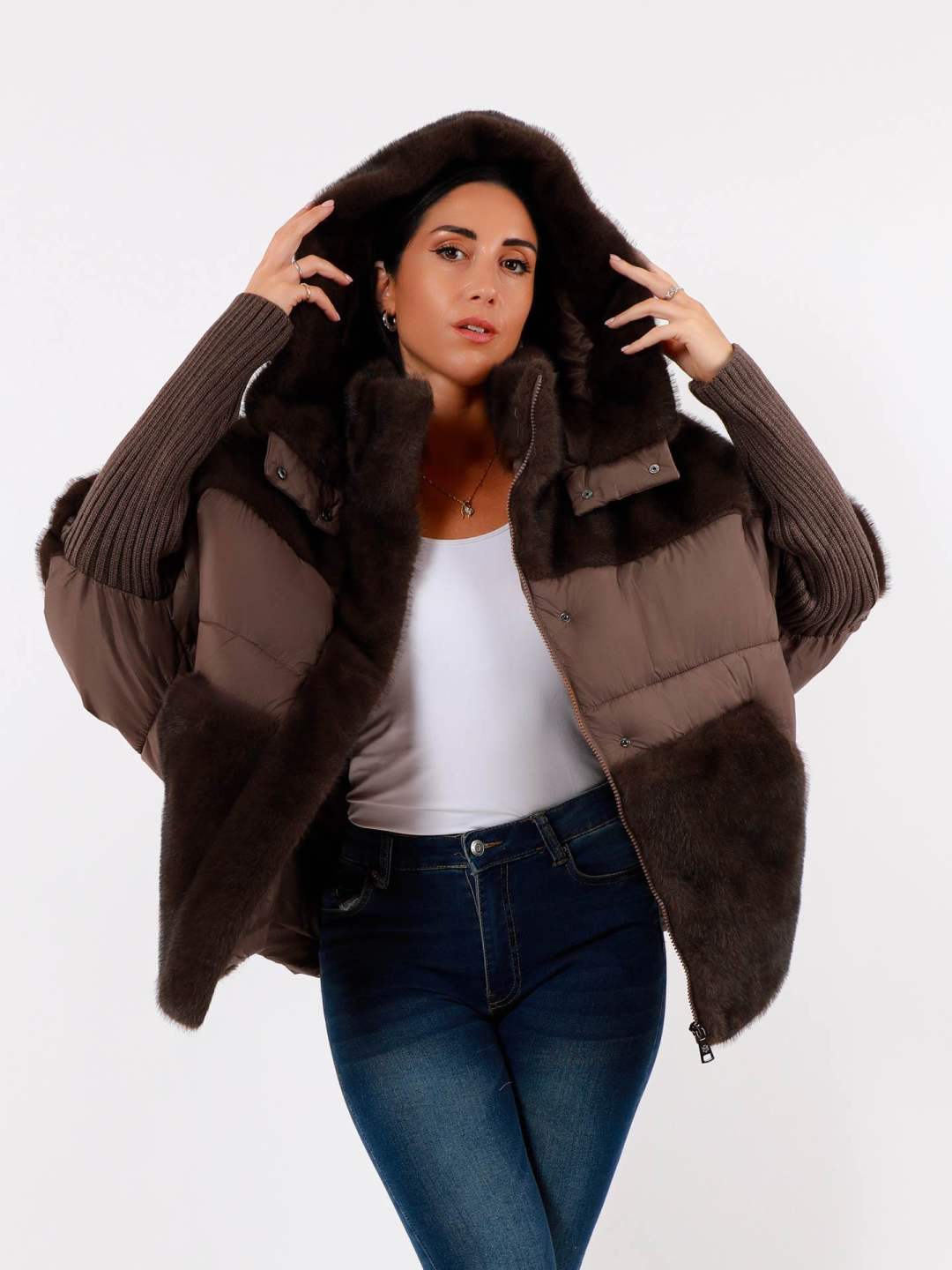 Kurtka Oversize z Kapturem
