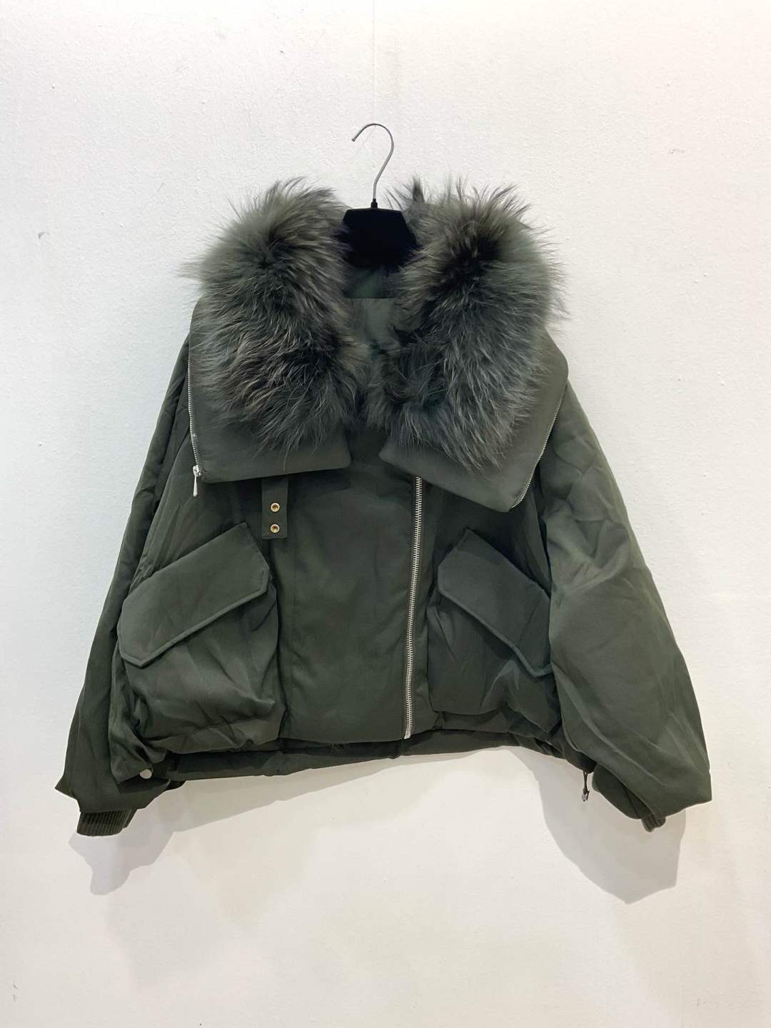 Kurtka Oversize z Futrem