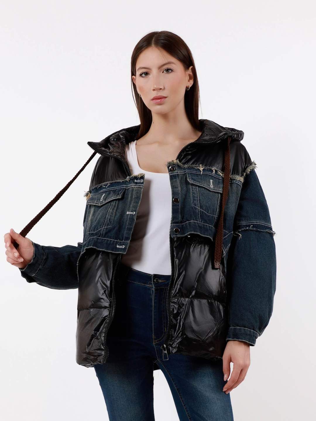 Kurtka Oversize Z Kapturem