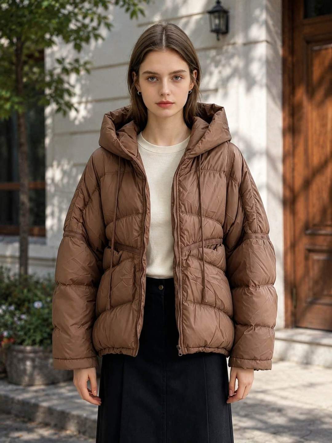 Kurtka Oversize z Kapturem