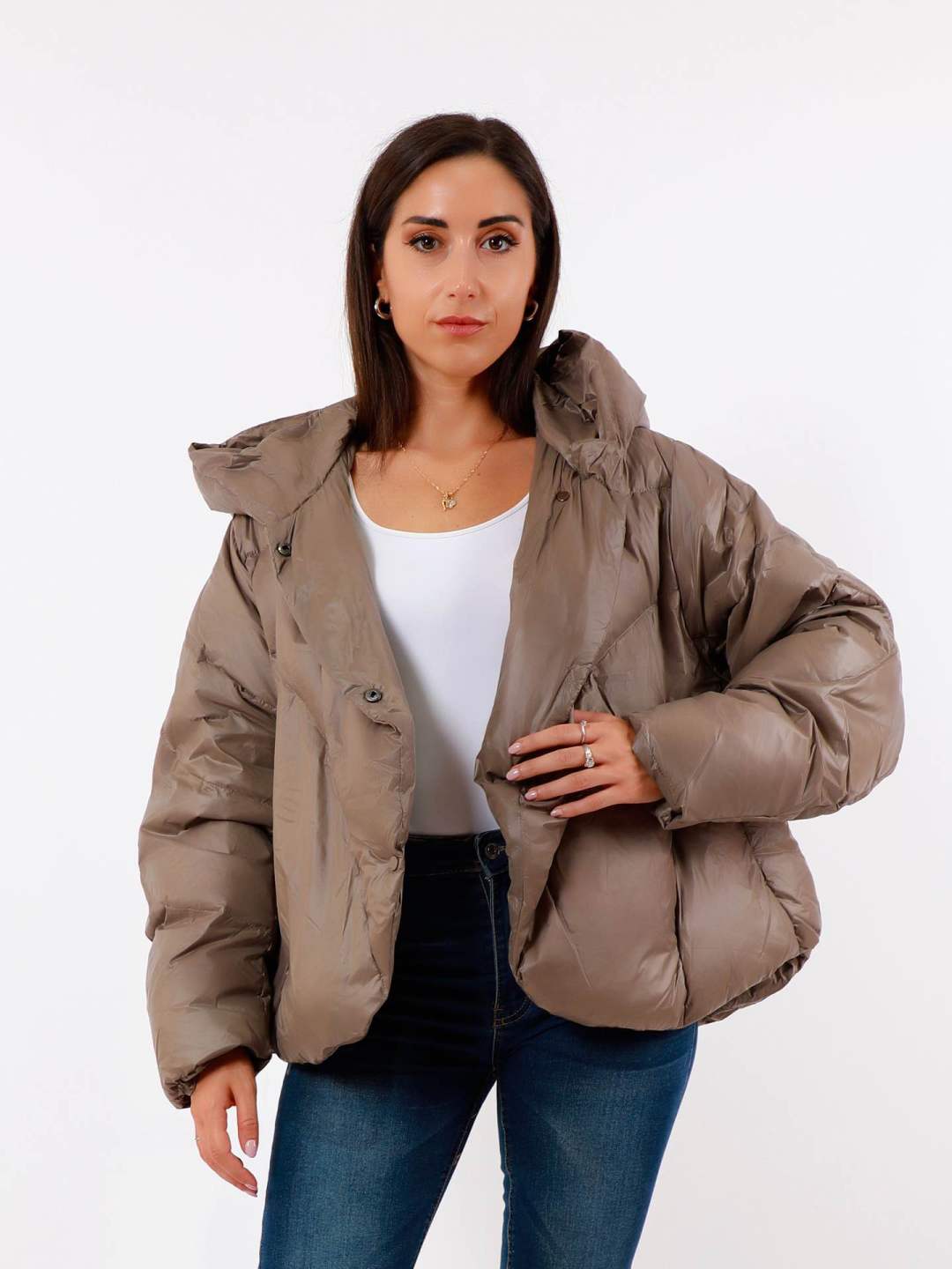 Kurtka Oversize Z Kapturem