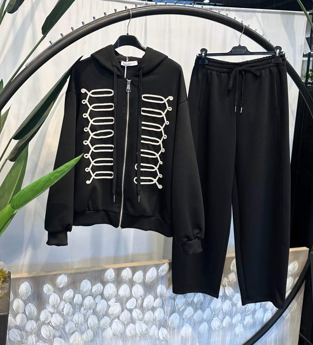 Bluza z Kapturem Lampasy