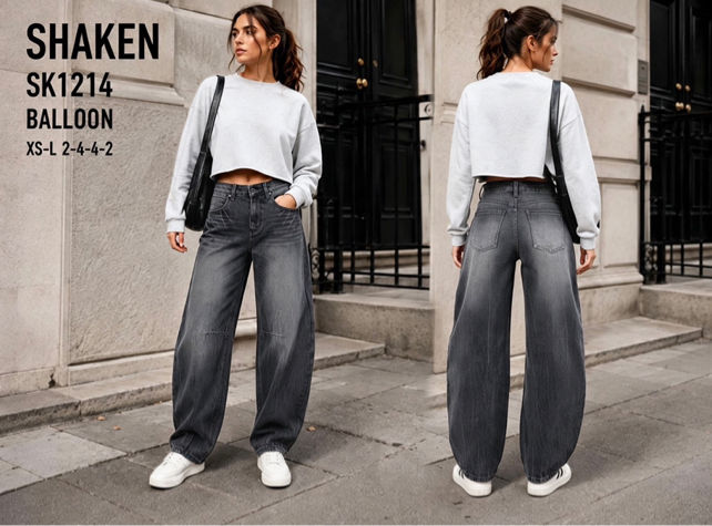 Spodnie Szerokie Wide Leg