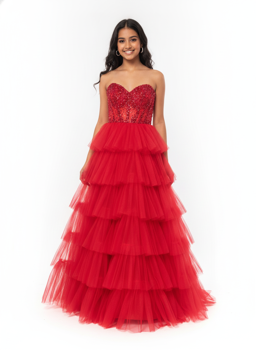 Sukienka Gorsetowa Maxi