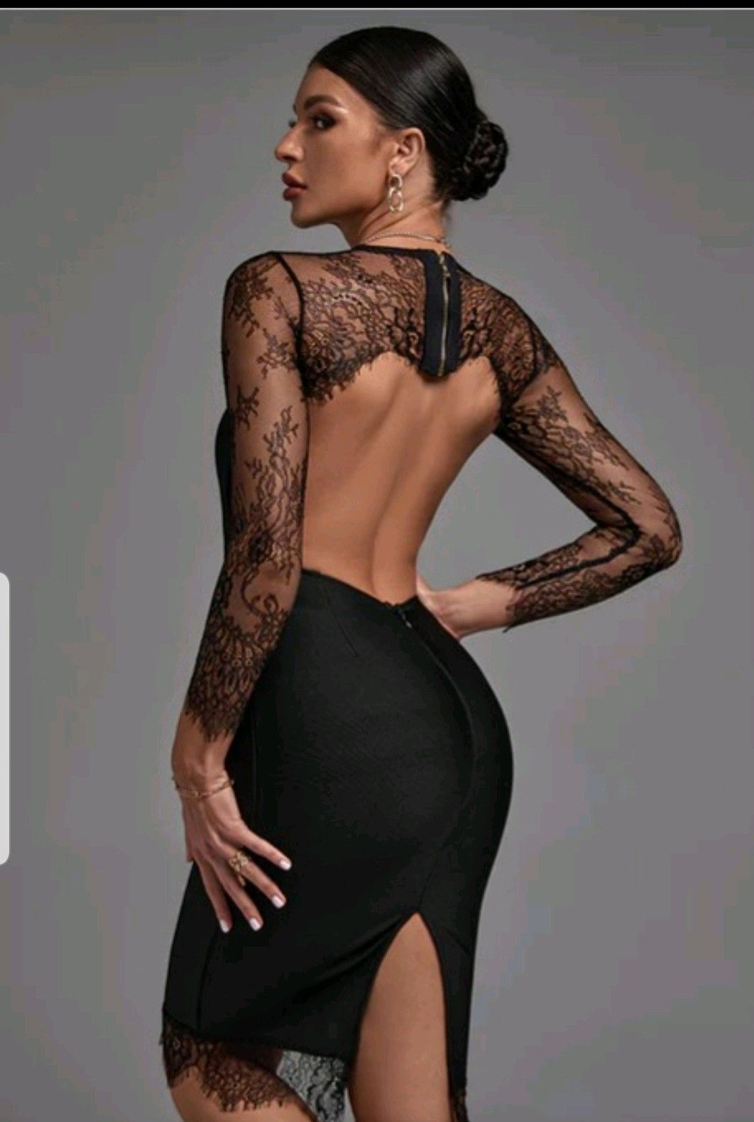 Sukienka Ołówkowa Midi Bodycon