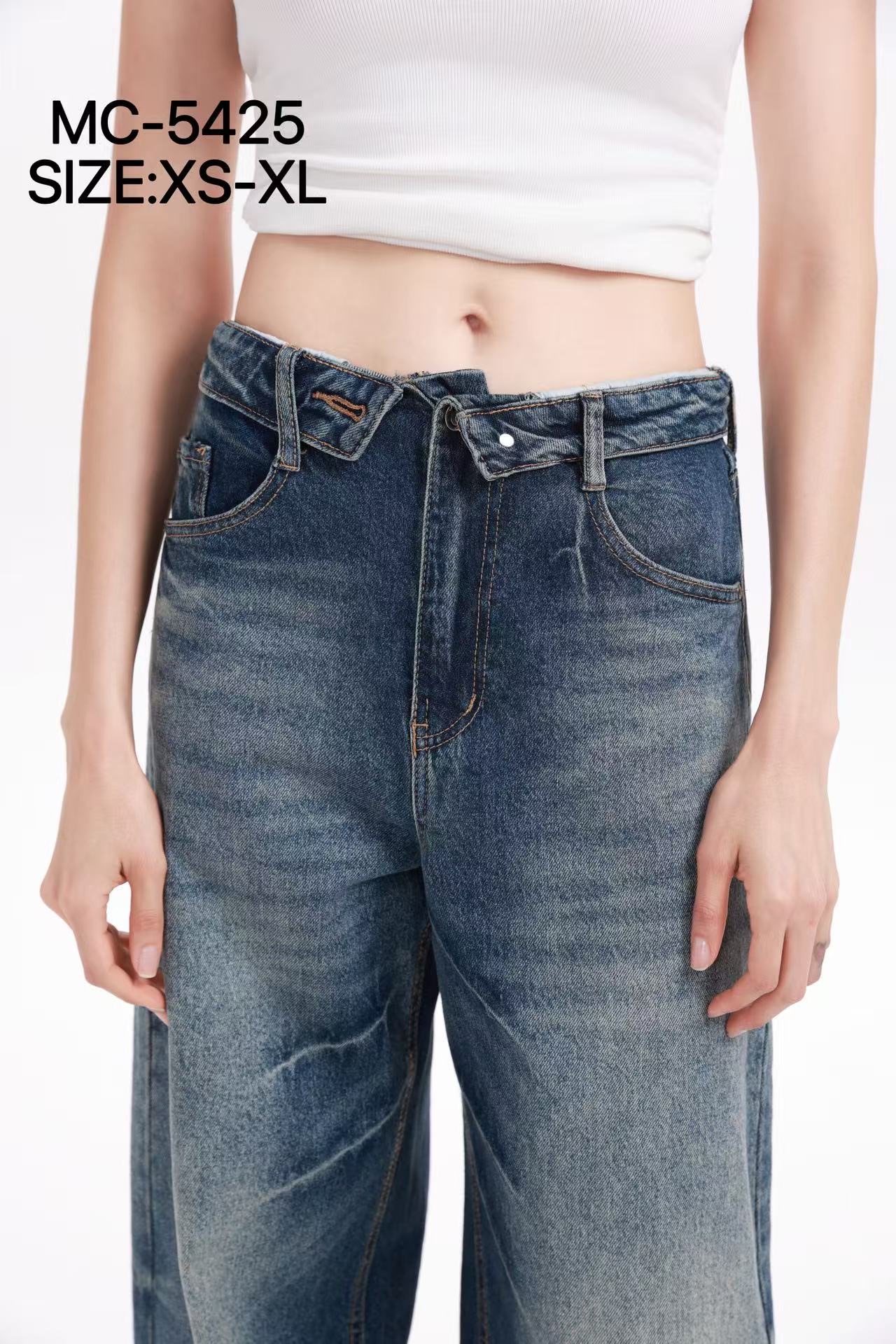 Spodnie szerokie wide leg