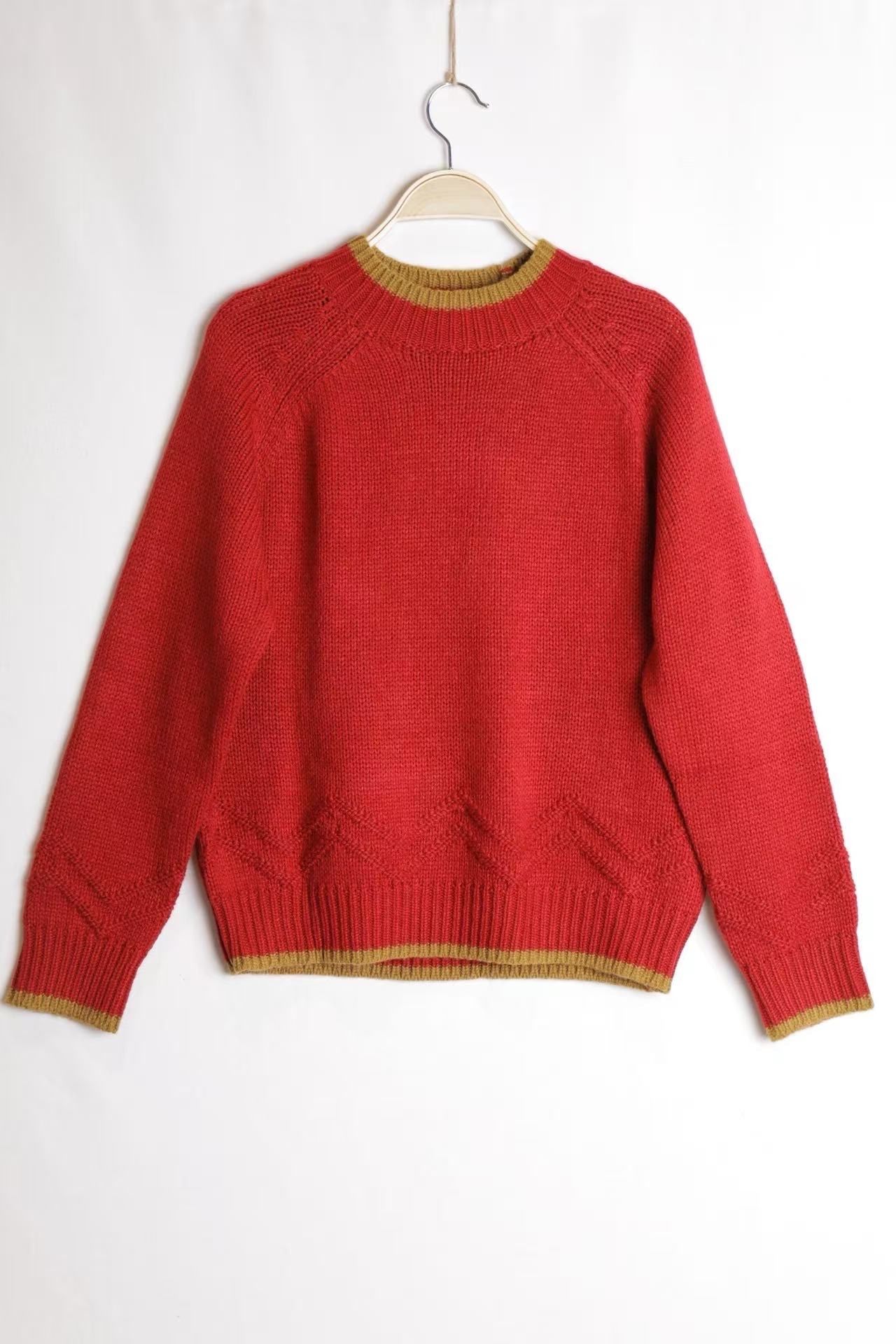 Sweter Regular Color-Block