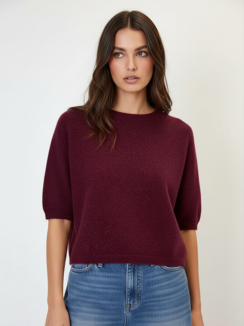 Sweter Puszysty z Bufkami