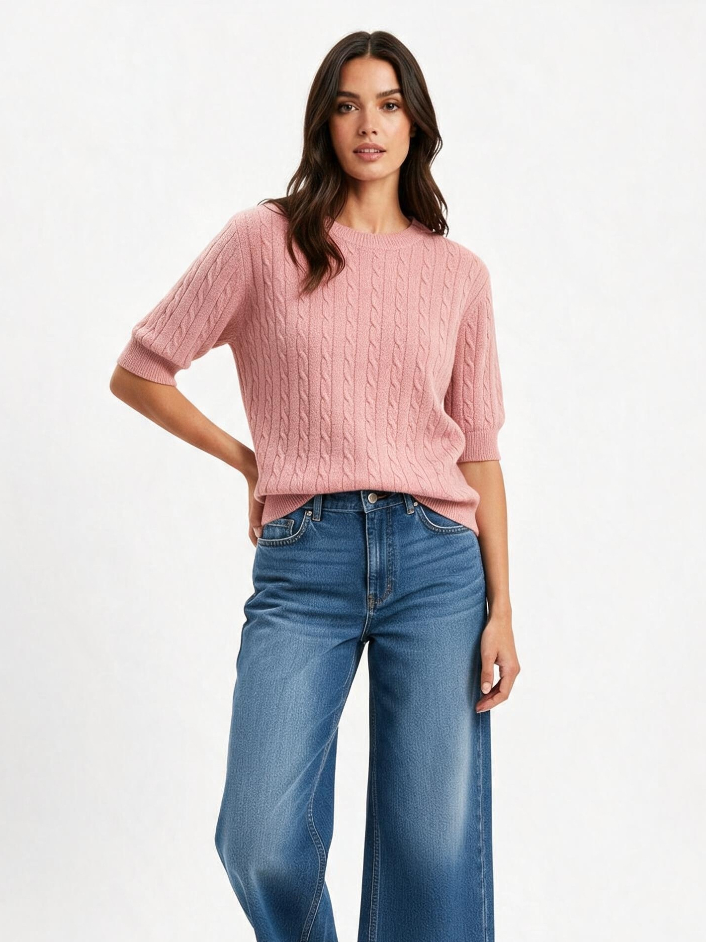 Sweter z Warkoczami 3/4