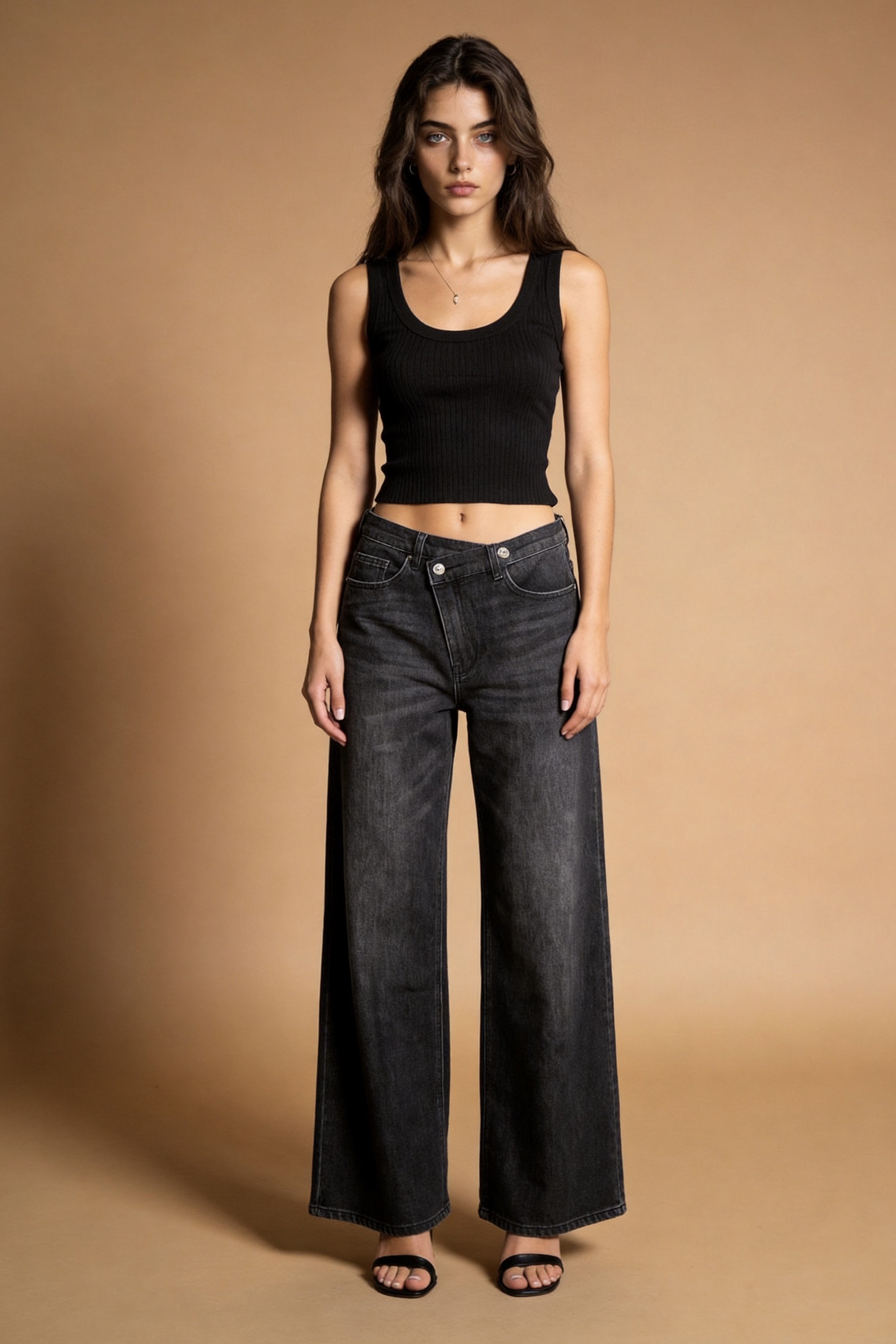Spodnie Jeans Wide Leg