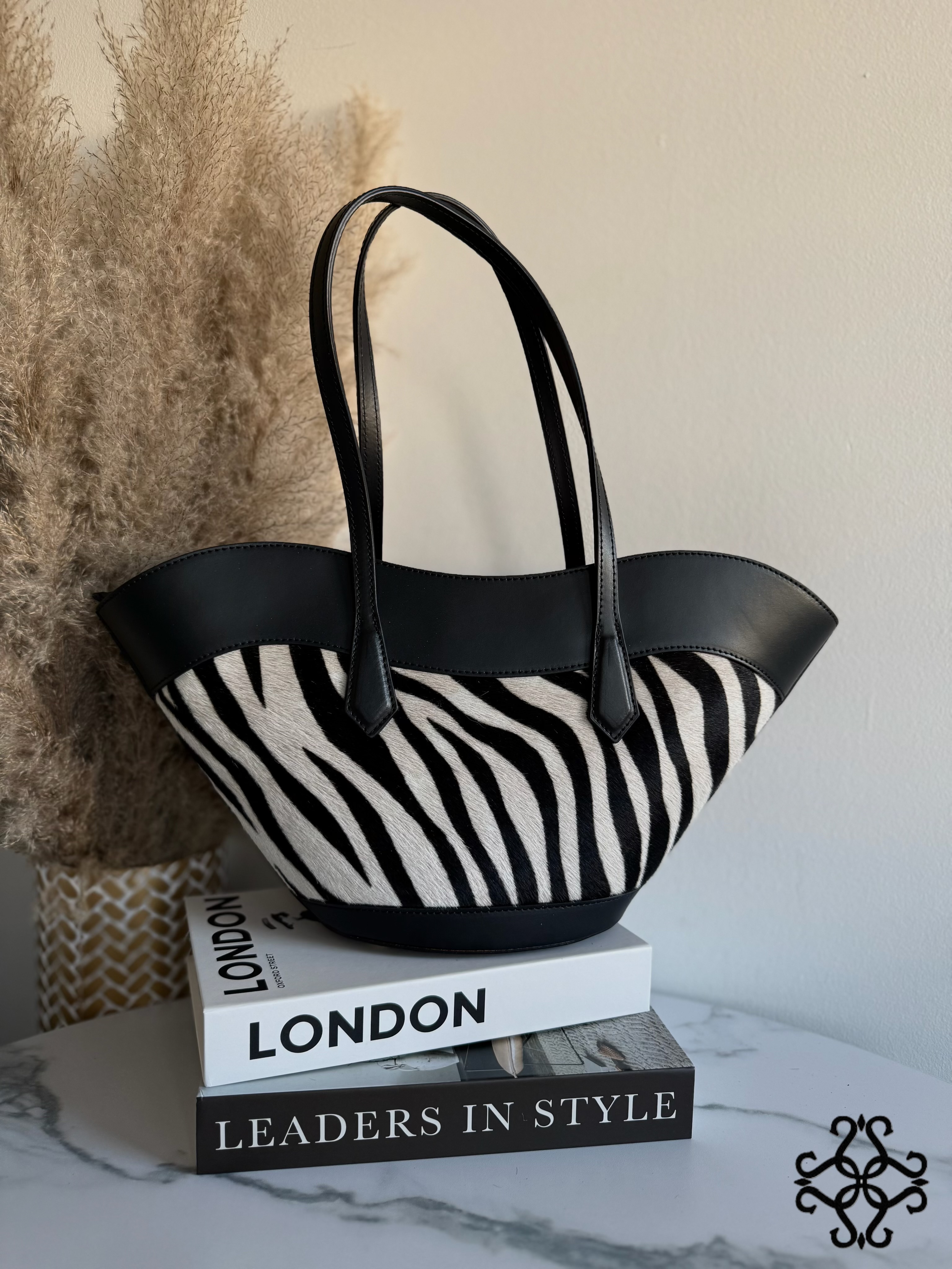 Torebka Shopper Zebrowana