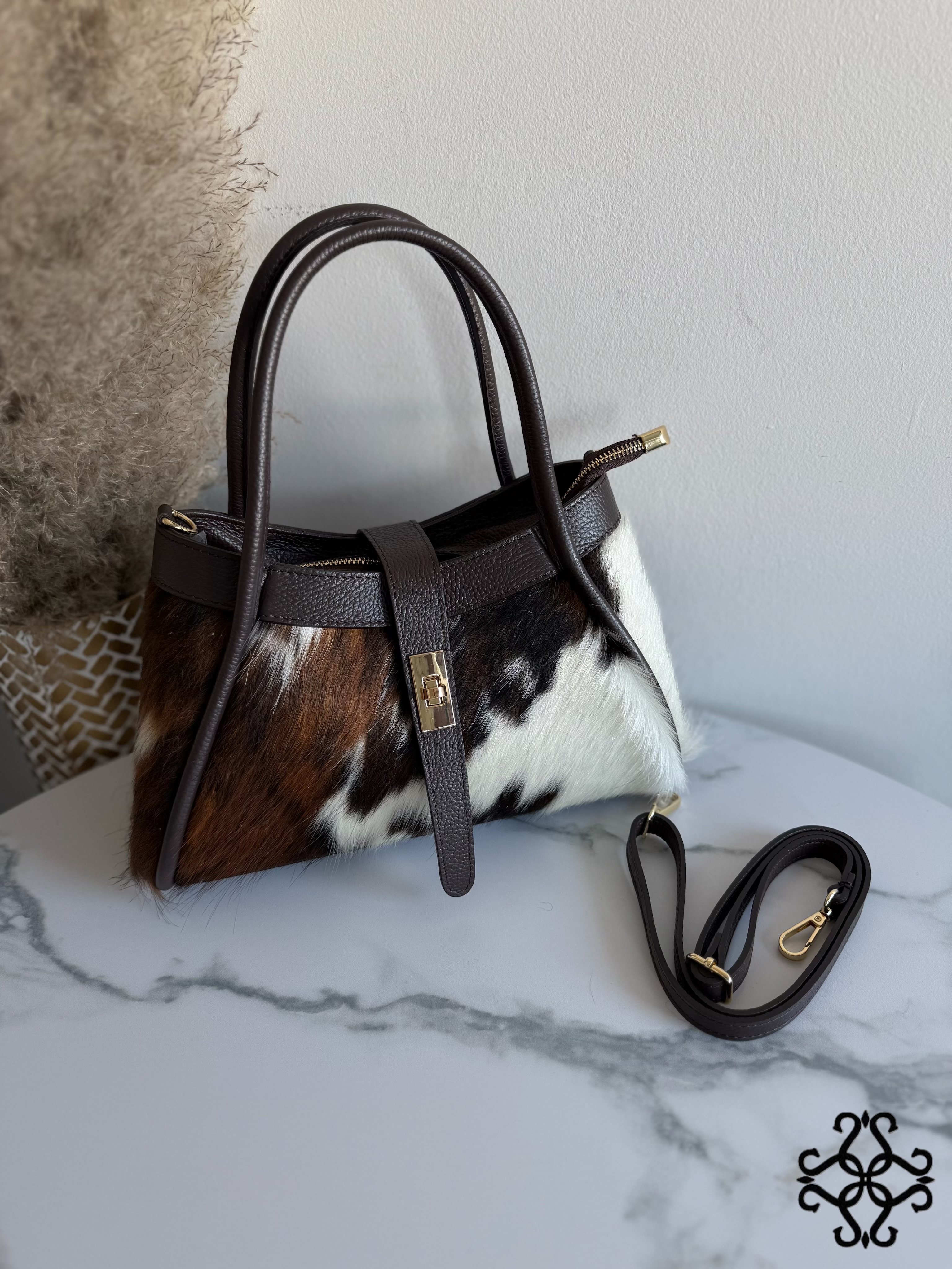 Torebka Shopper Z Futerkiem