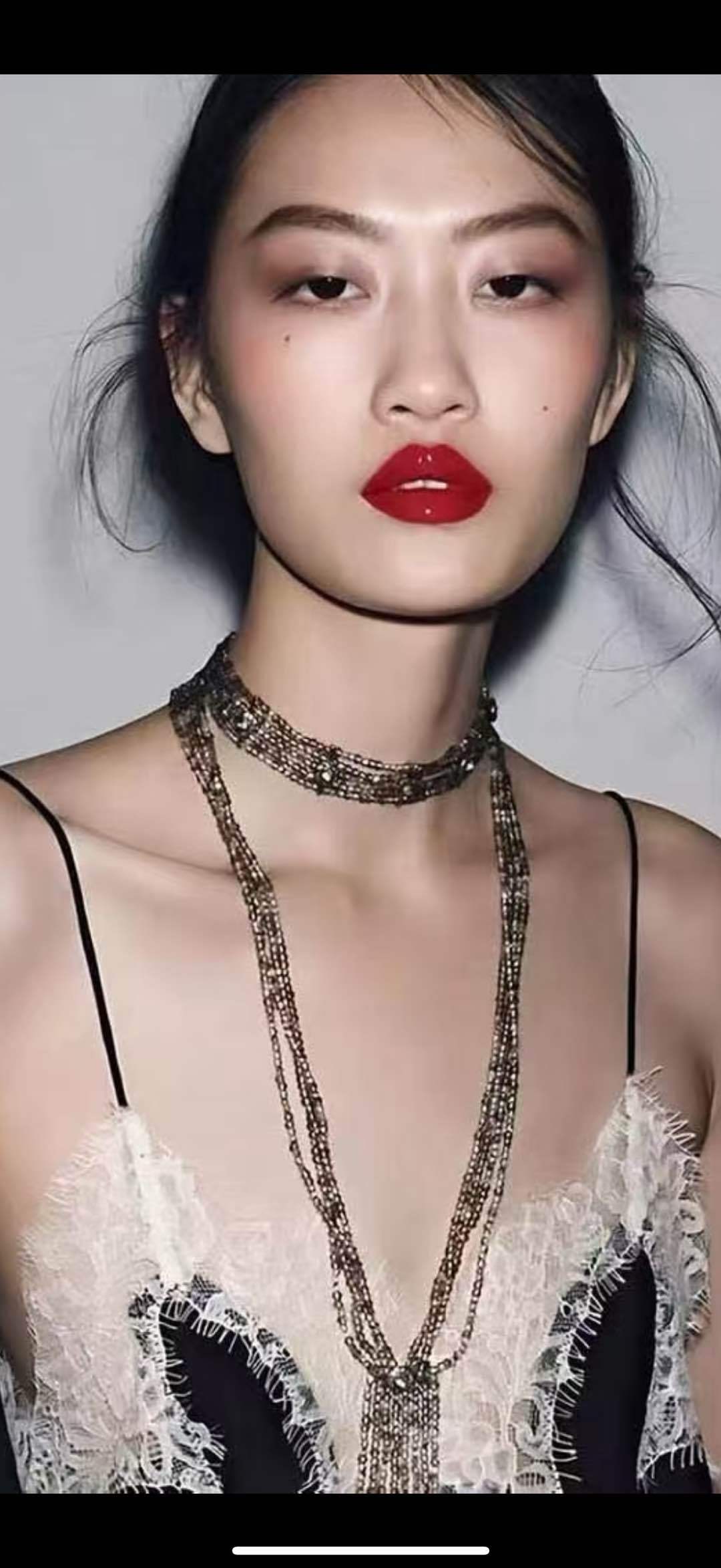 Naszyjnik Choker Z Chwostem