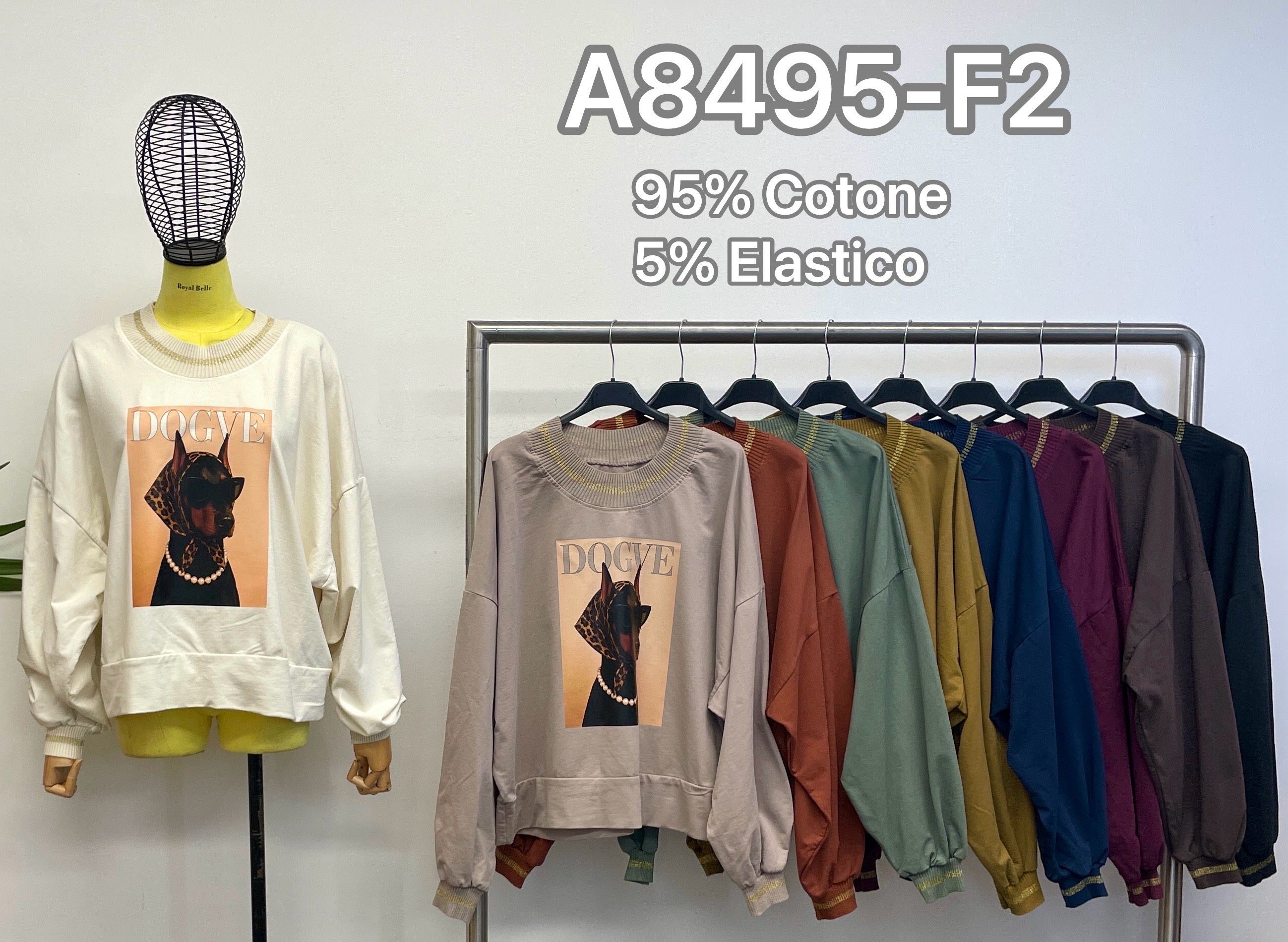 Bluza Oversize z Nadrukiem