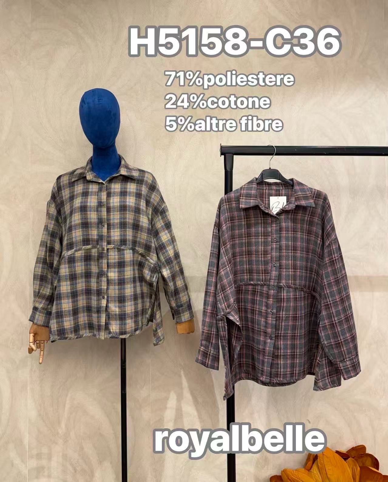 Koszula Oversize w Kratę