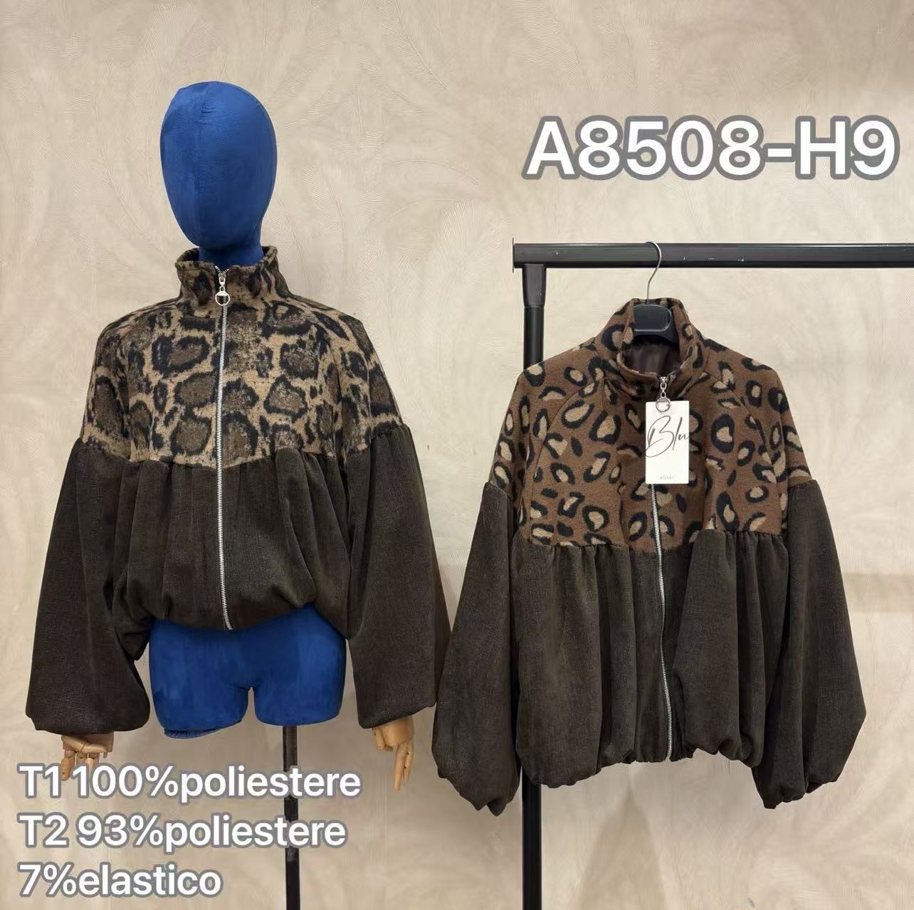 Kurtka Bomber Oversize Panterka