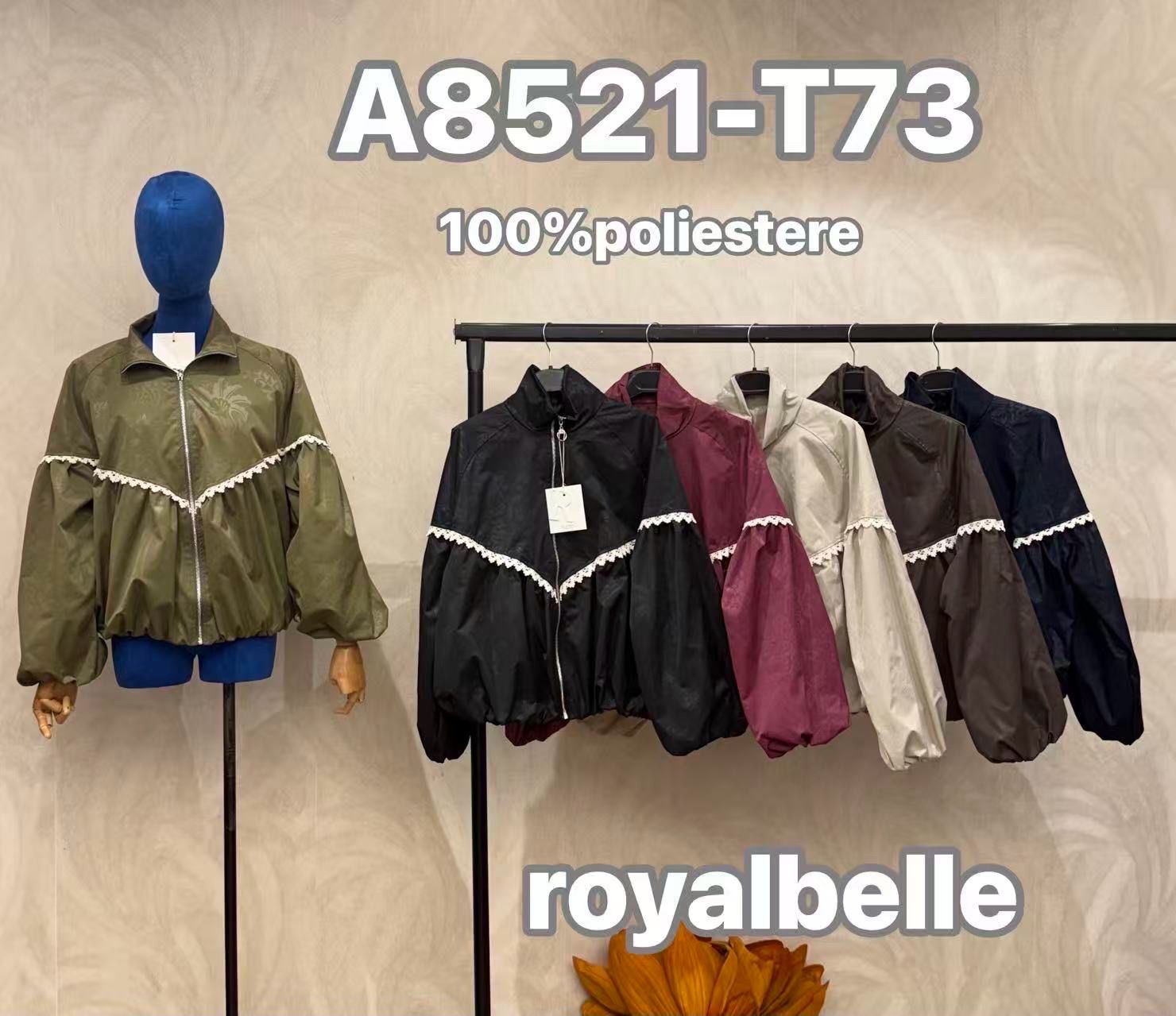 Kurtka Bomber z Koronką