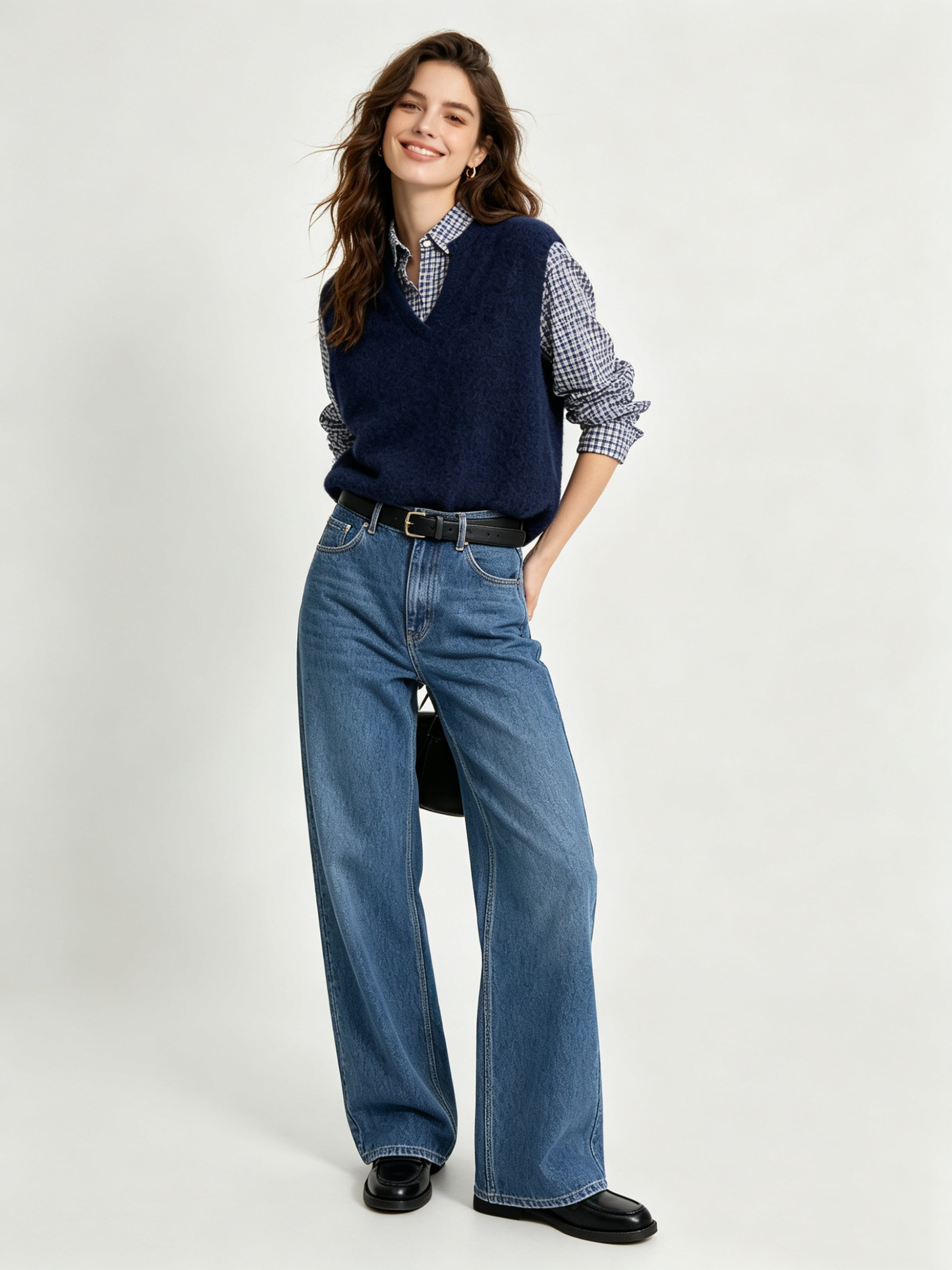 Kamizelka Regular V-neck